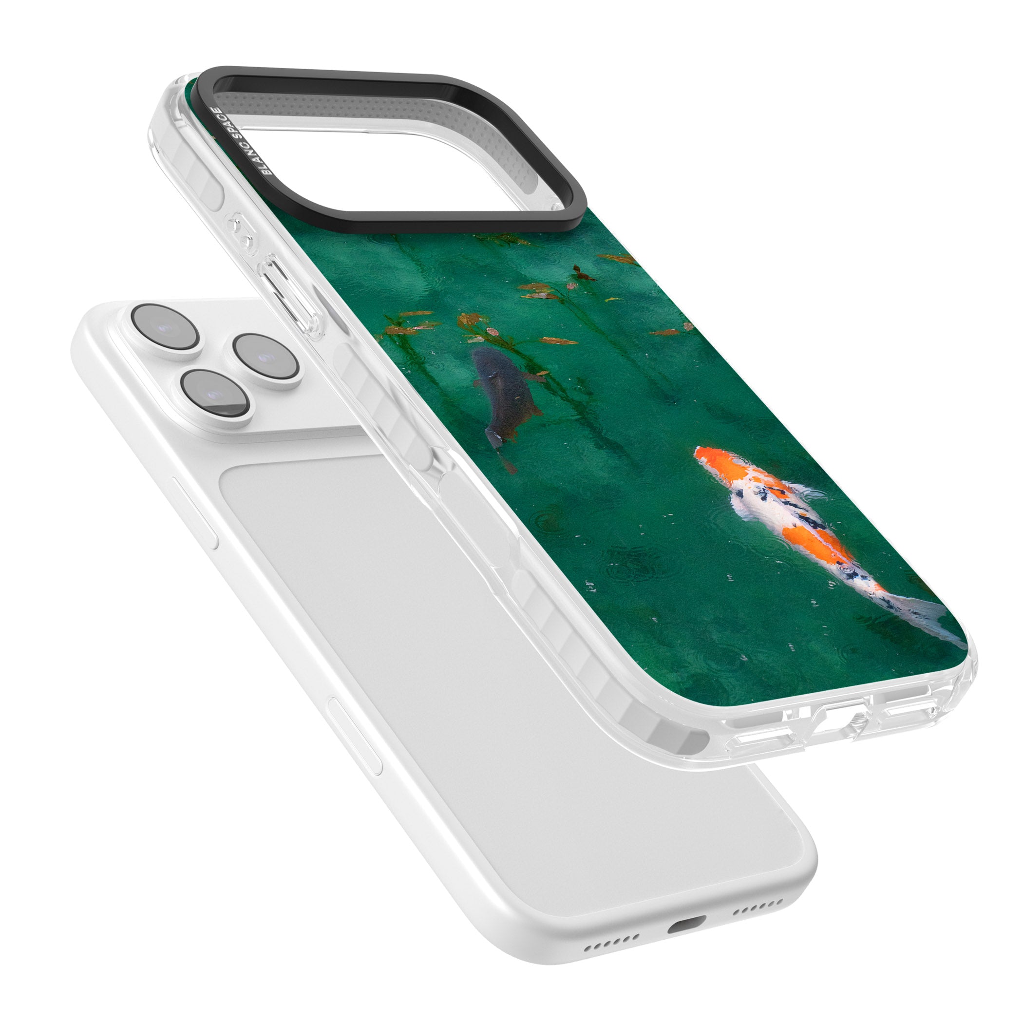 Koi Fish iPhone 17 Pro Max Impact Pro Clear Phone Case Colours