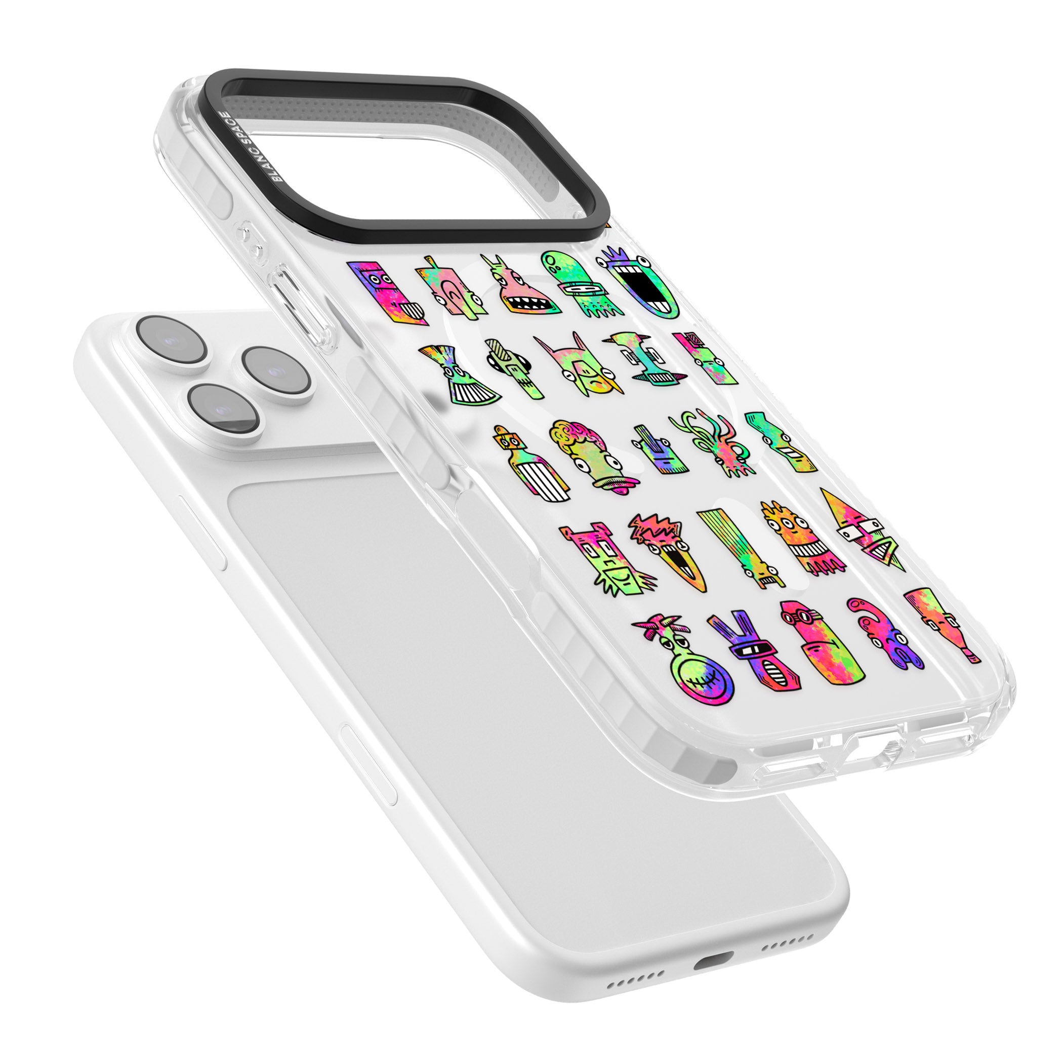 Splashy Friends iPhone 17 Pro Max Impact Pro Clear Phone Case Colours
