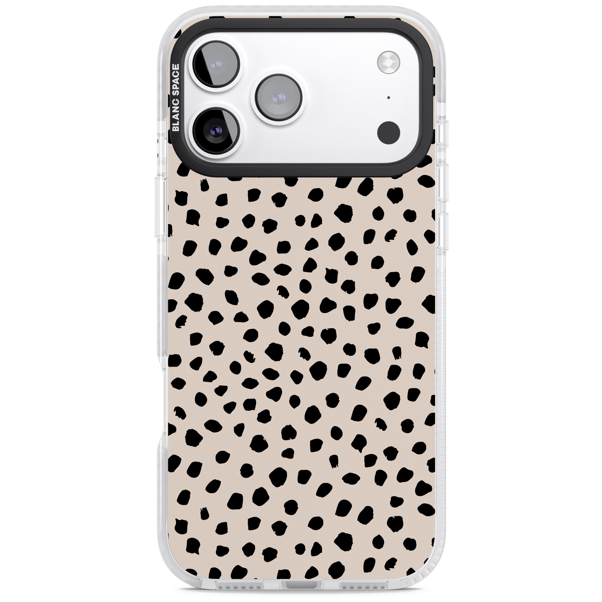 Almond Latte iPhone 17 Pro Max Impact Pro Clear Phone Case