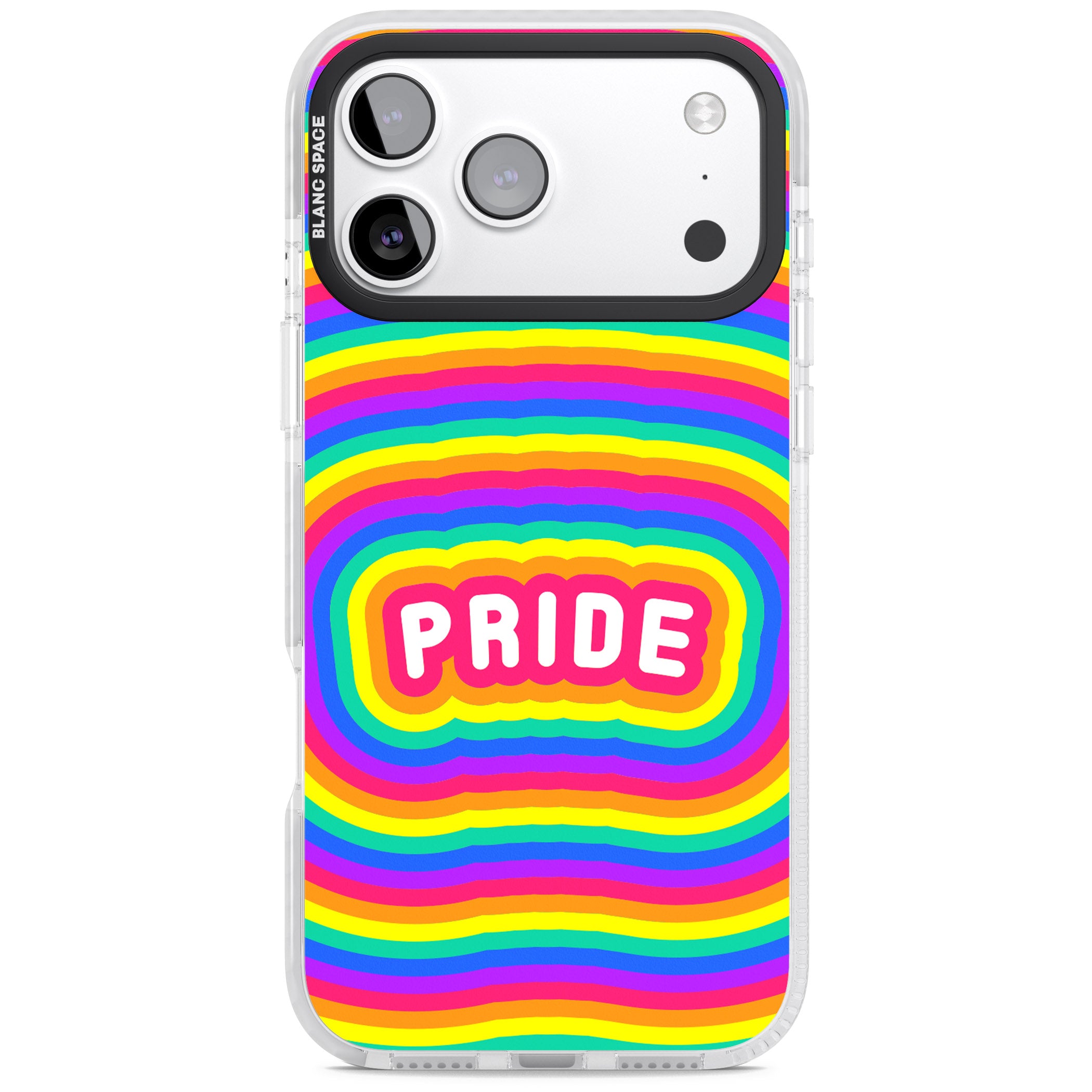 Pride iPhone 17 Pro Max Impact Pro Clear Phone Case