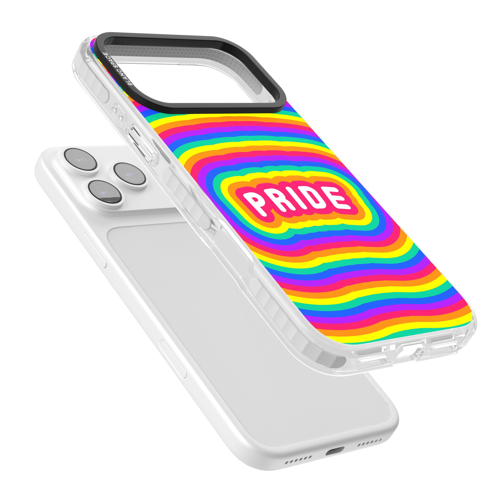 Pride iPhone 17 Pro Max Impact Pro Clear Phone Case Colours