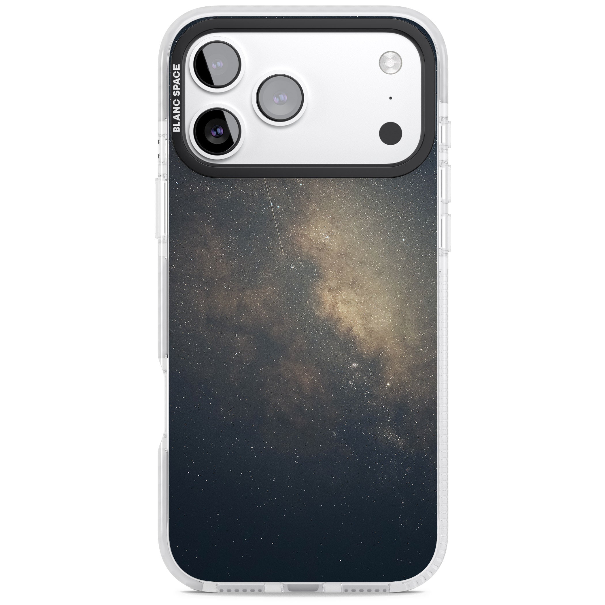 Cosmic Night Sky iPhone 17 Pro Max Impact Pro Clear Phone Case