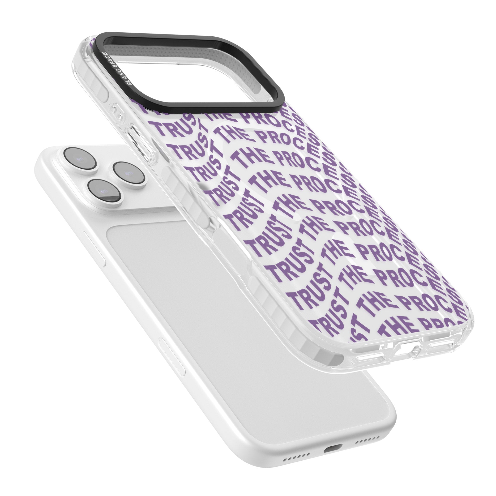 Trust The Process iPhone 17 Pro Max Impact Pro Clear Phone Case Colours