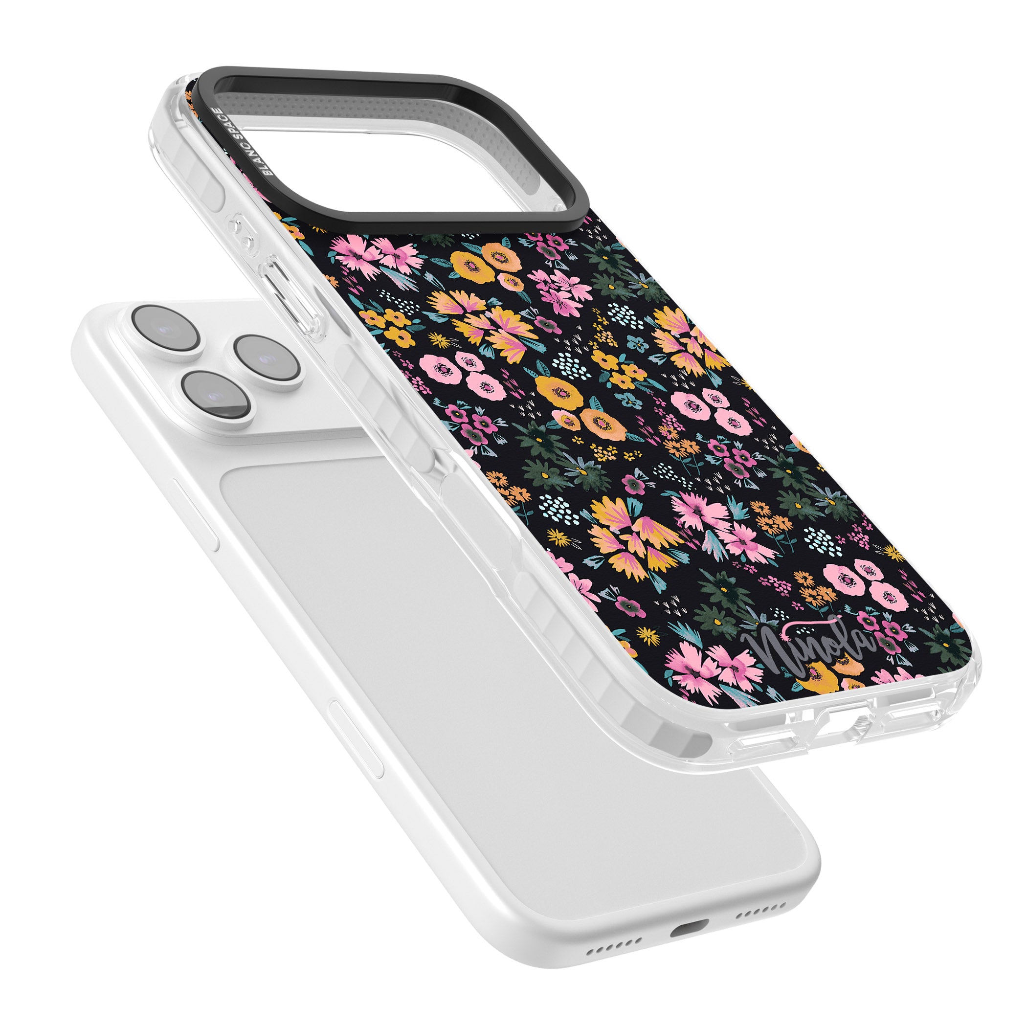 Blossom Field iPhone 17 Pro Max Impact Pro Clear Phone Case Colours