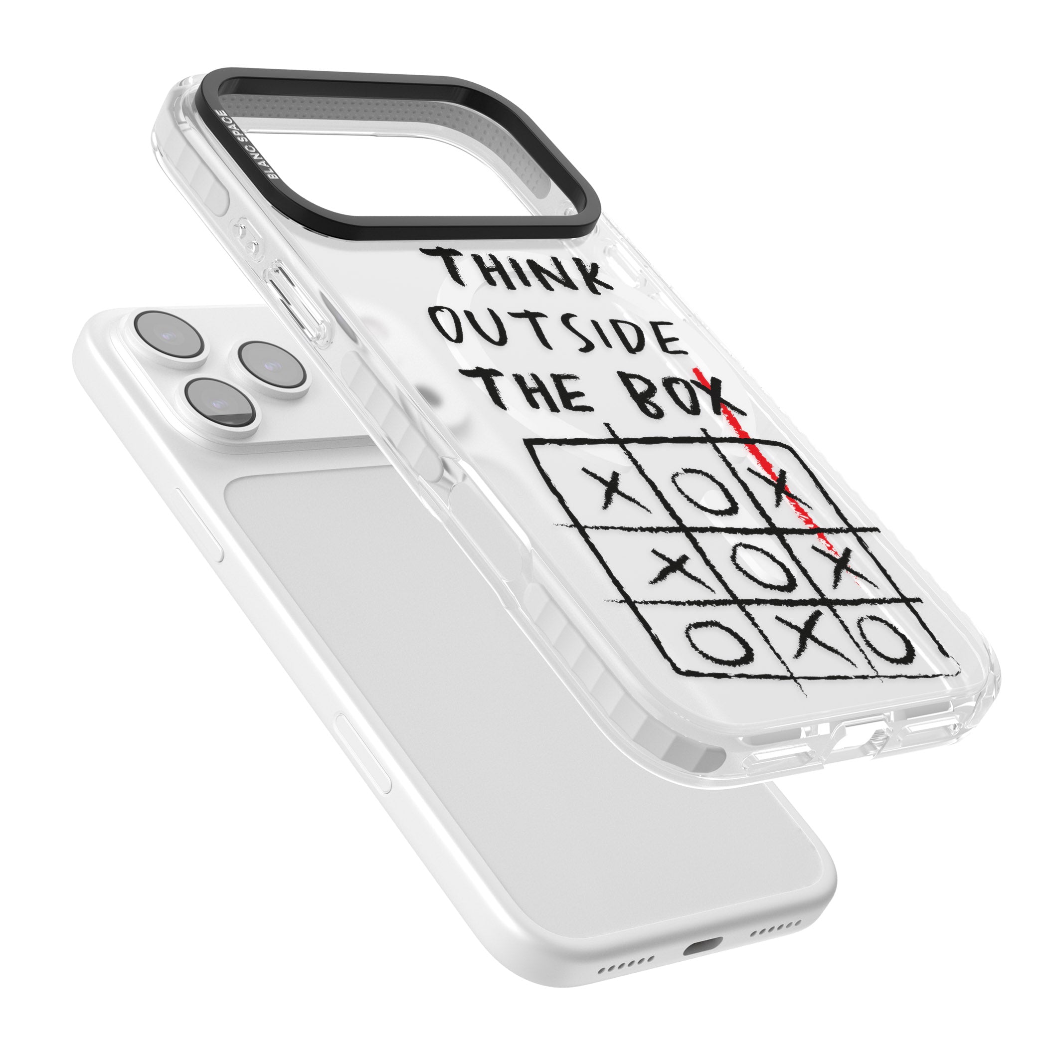 Think Outside The Box iPhone 17 Pro Max Impact Pro Clear Phone Case Colours