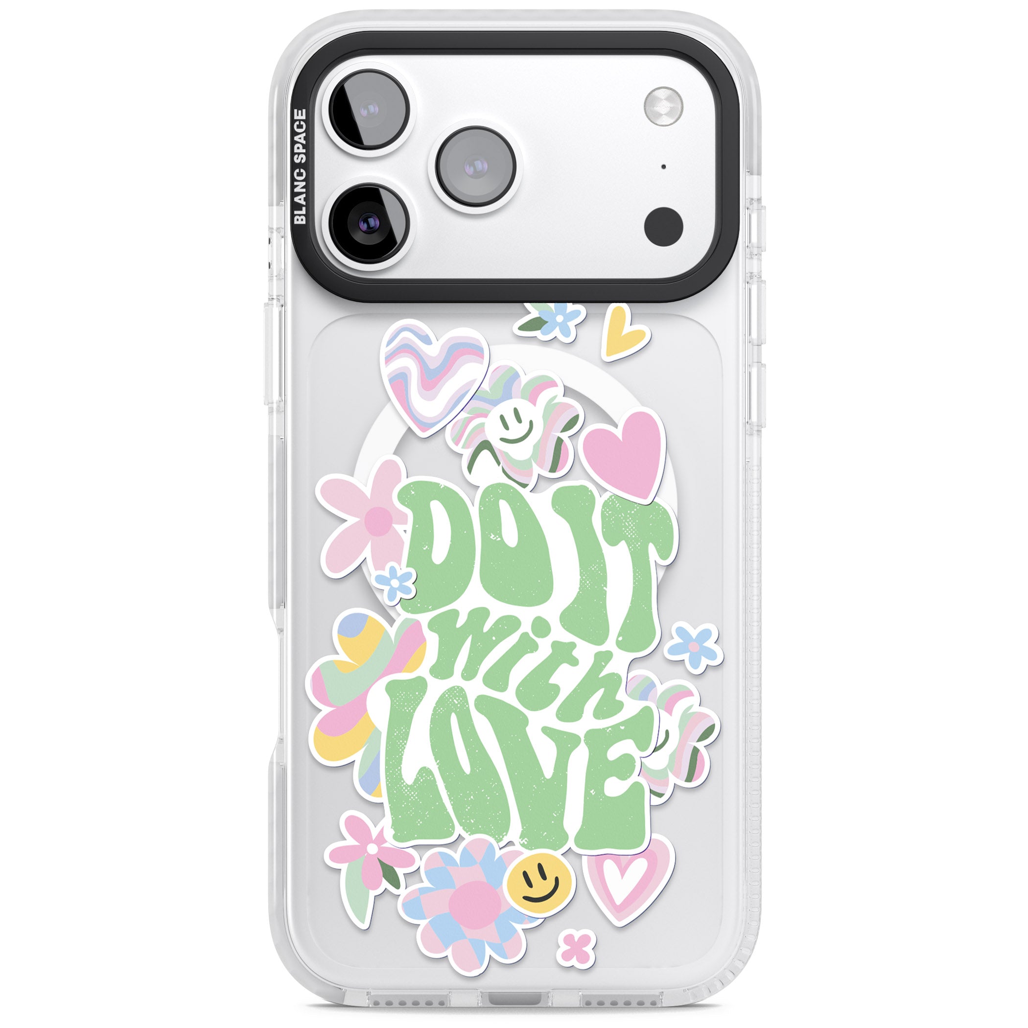 Do It With Love iPhone 17 Pro Max Impact Pro Clear Phone Case