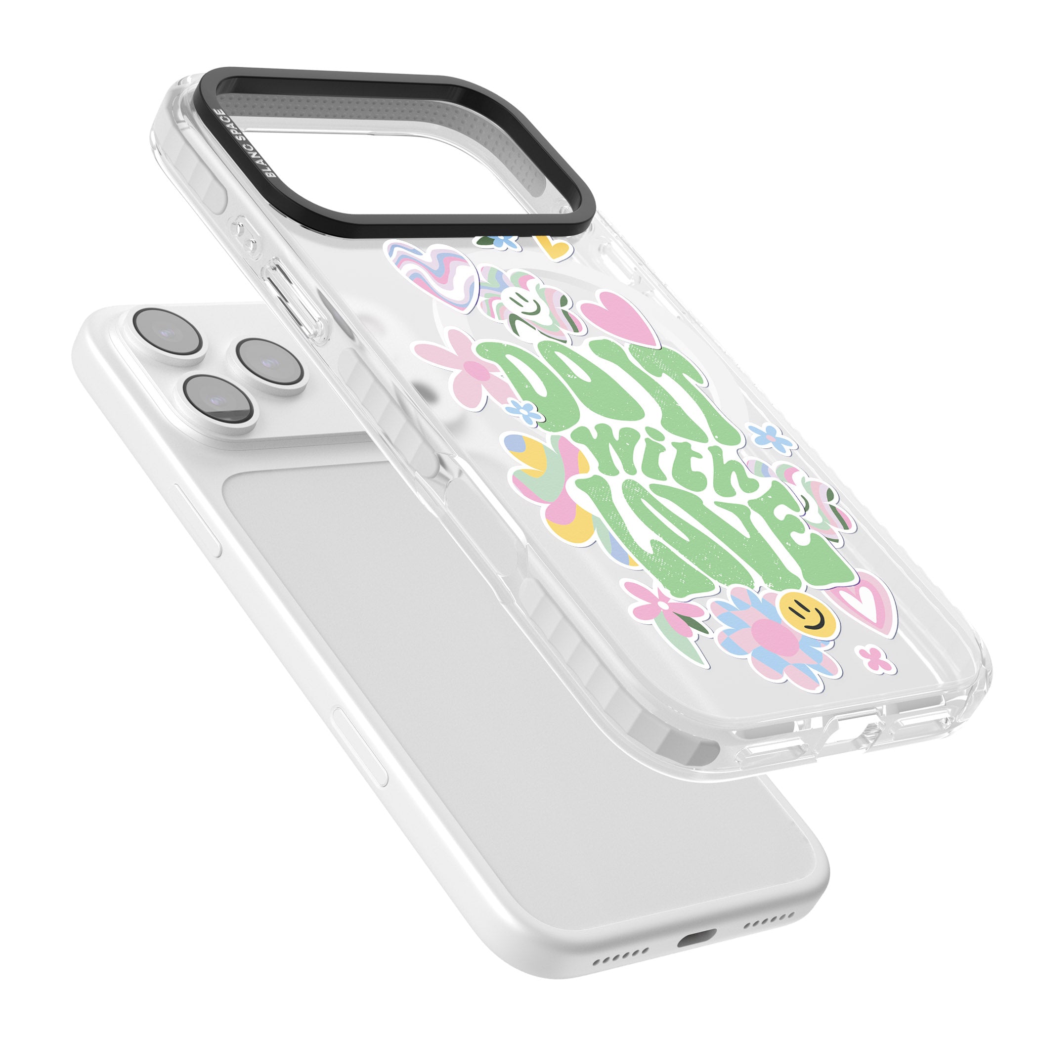 Do It With Love iPhone 17 Pro Max Impact Pro Clear Phone Case Colours