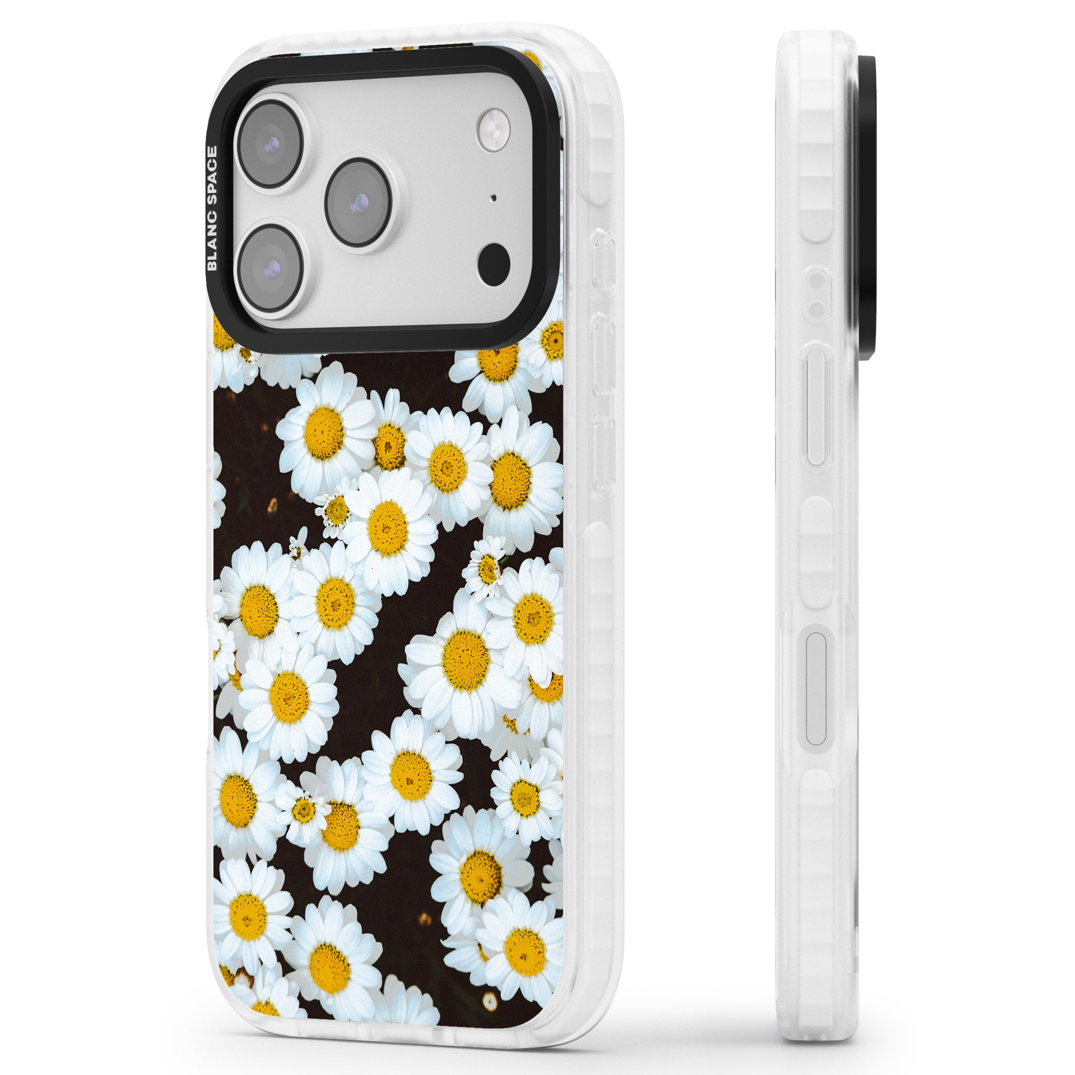 Daisy Dream iPhone 17 Pro Max Impact Pro Clear Phone Case Side Profile