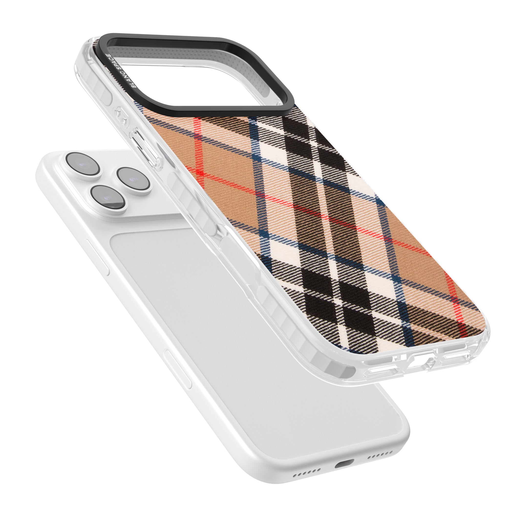 Haymarket Check iPhone 17 Pro Max Impact Pro Clear Phone Case Colours