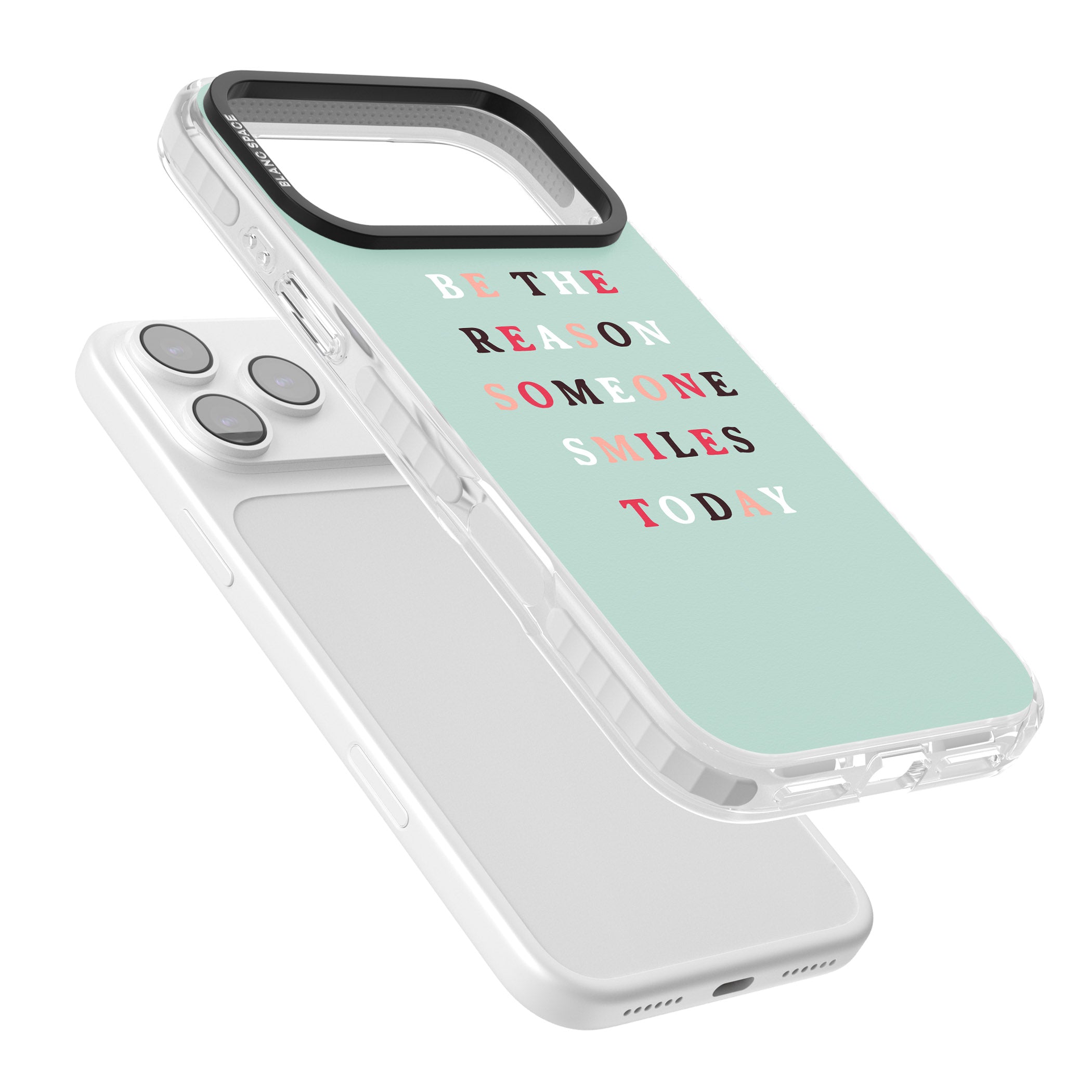 Be The Reason Quote iPhone 17 Pro Max Impact Pro Clear Phone Case Colours