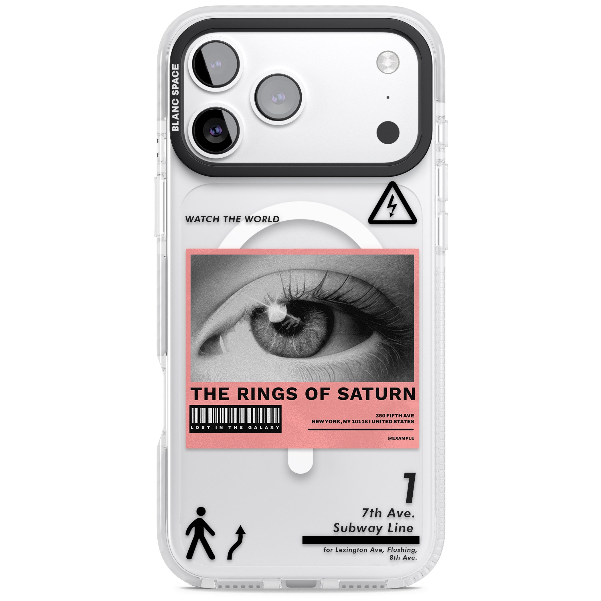 Watch The World iPhone 17 Pro Max Impact Pro Clear Phone Case