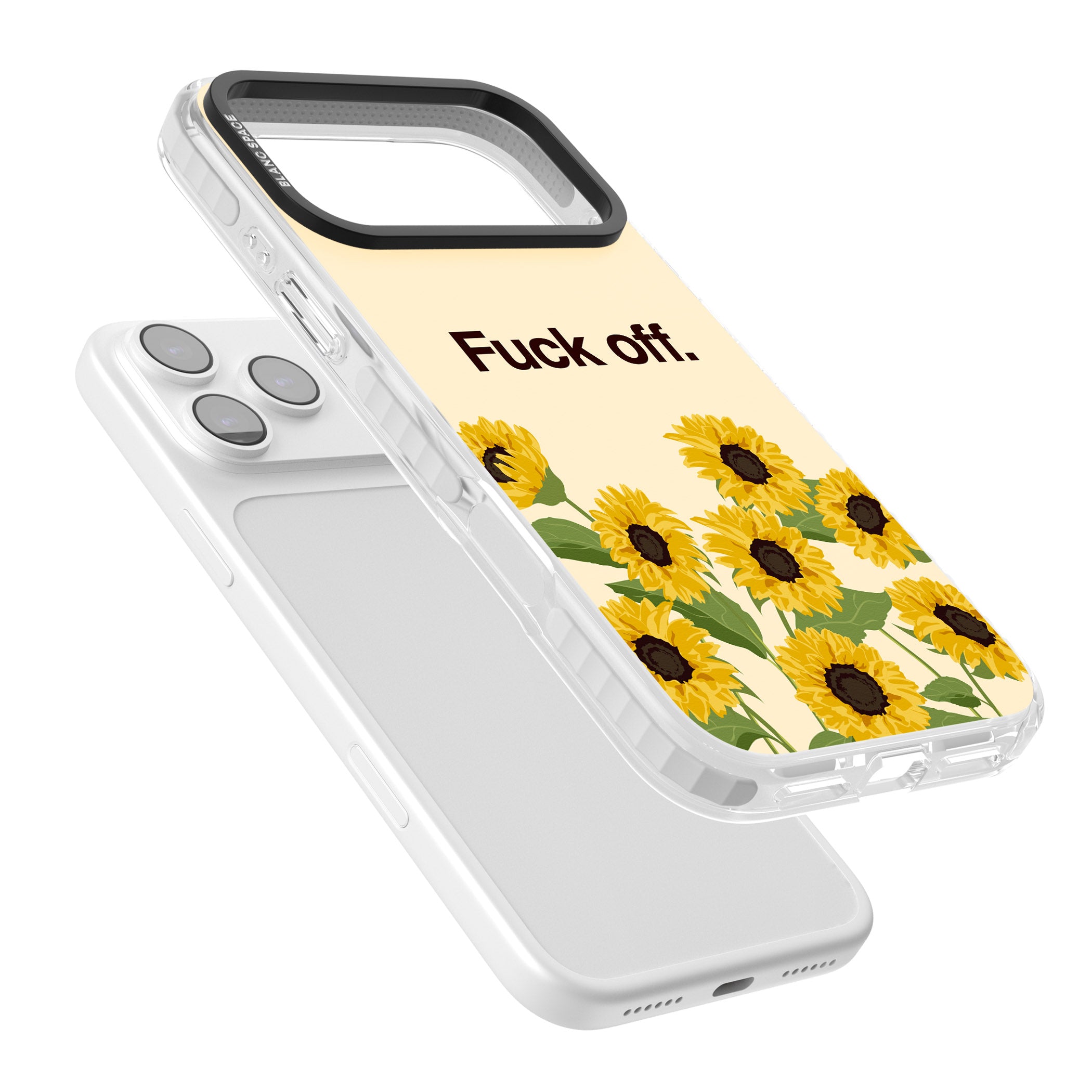 F*Ck Off iPhone 17 Pro Max Impact Pro Clear Phone Case Colours