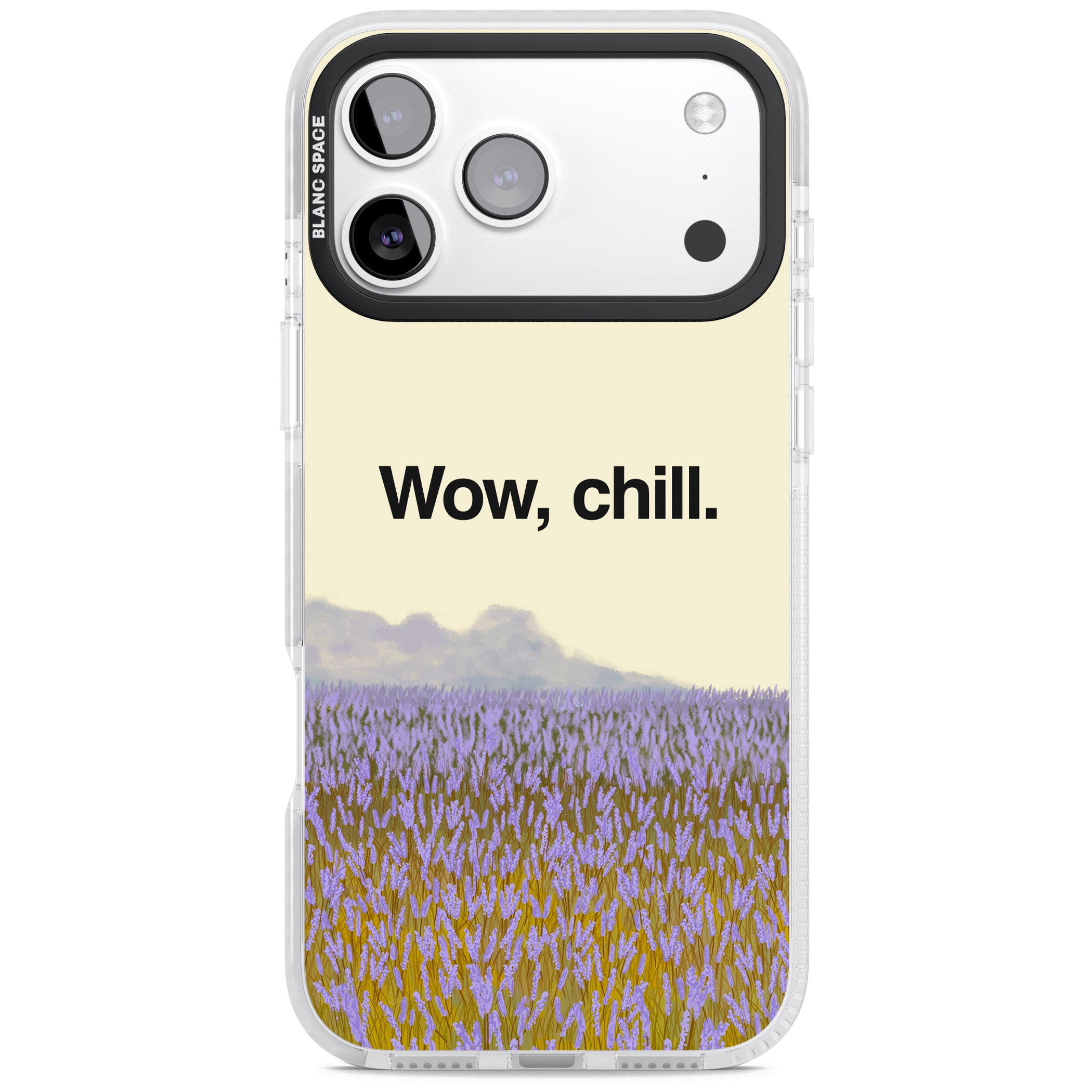 Wow, Chill iPhone 17 Pro Max Impact Pro Clear Phone Case