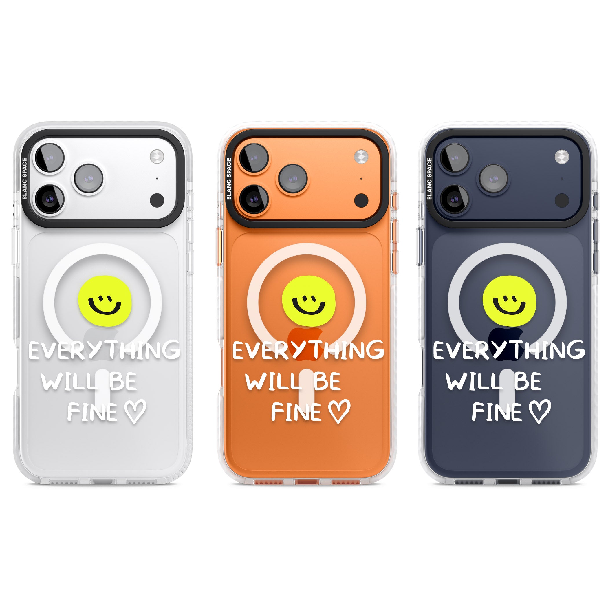 Everything Will Be Fine iPhone 17 Pro Impact Pro Clear Phone Case APT Impact Protection