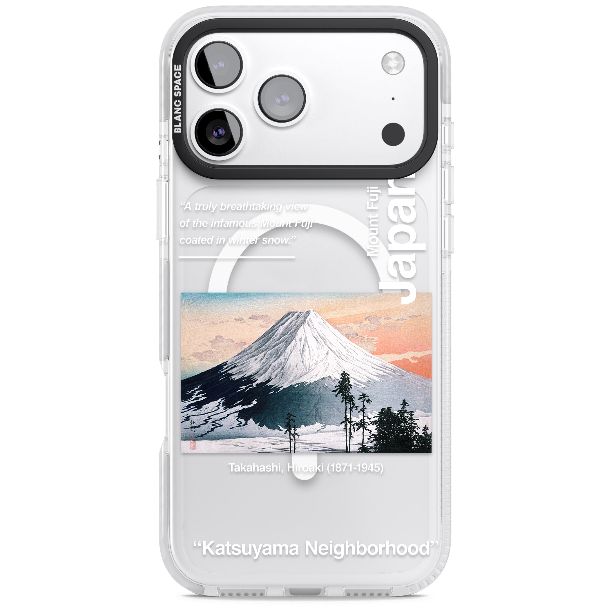 Katsuyama Neighborhood iPhone 17 Pro Max Impact Pro Clear Phone Case