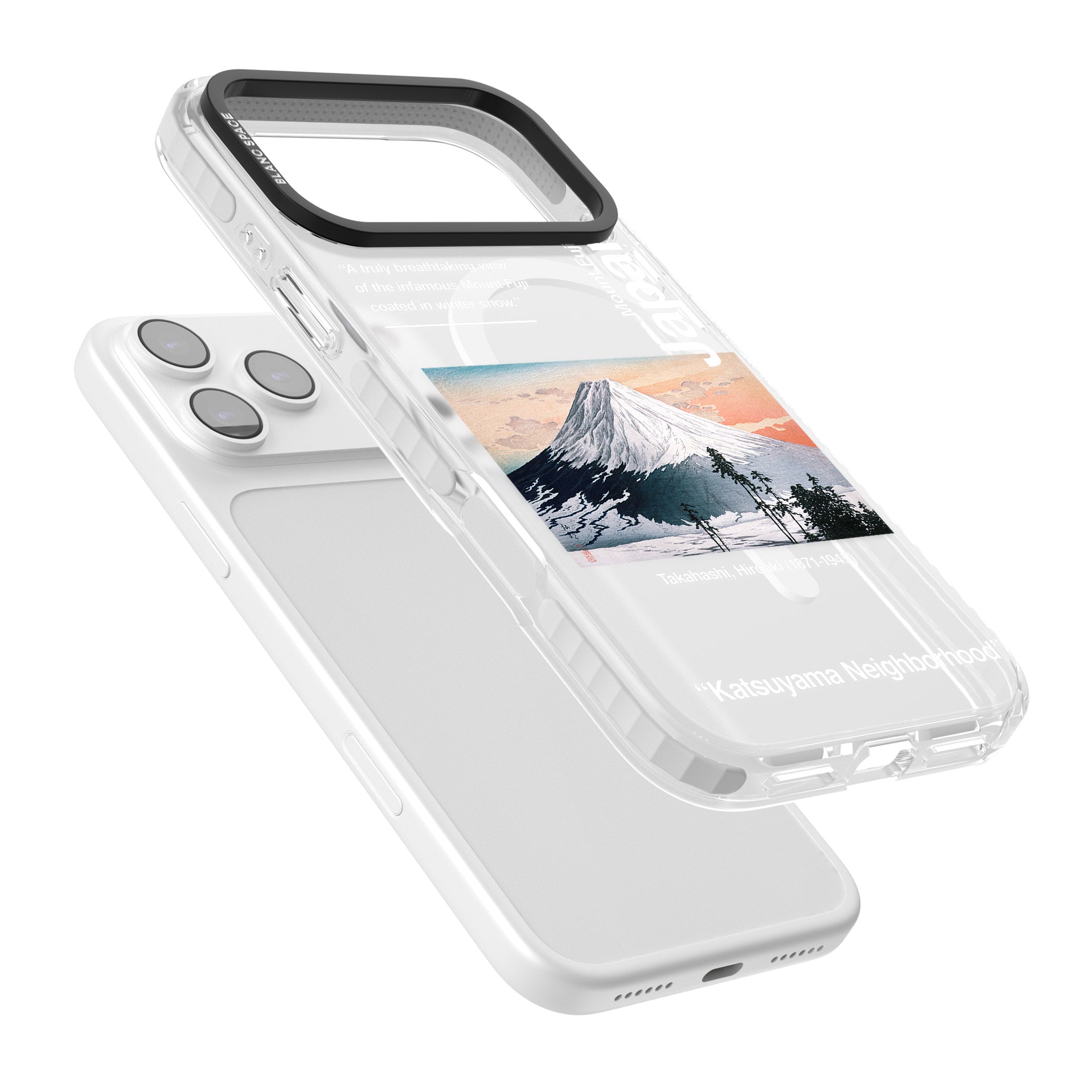 Katsuyama Neighborhood iPhone 17 Pro Max Impact Pro Clear Phone Case Colours