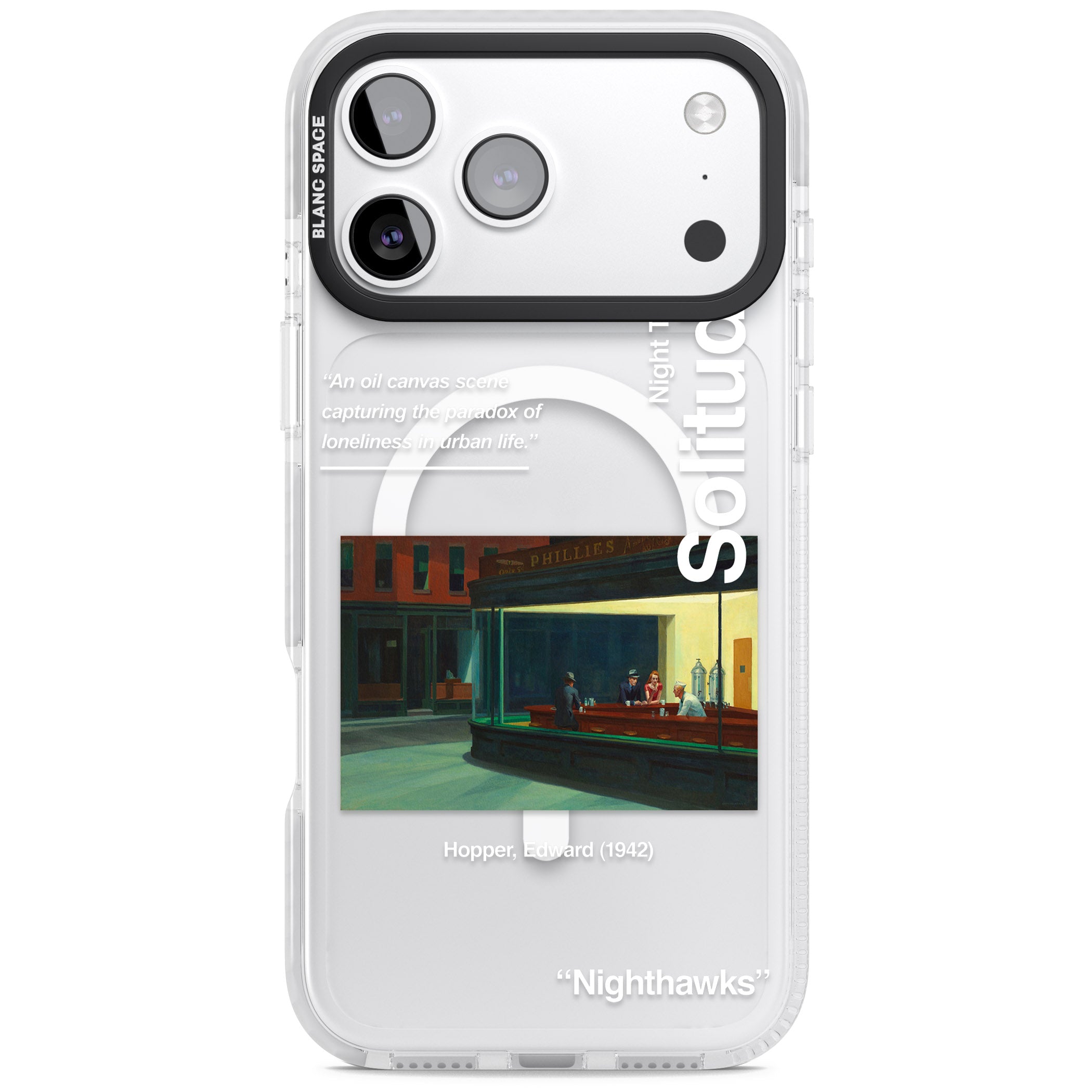 Nighthawks iPhone 17 Pro Max Impact Pro Clear Phone Case