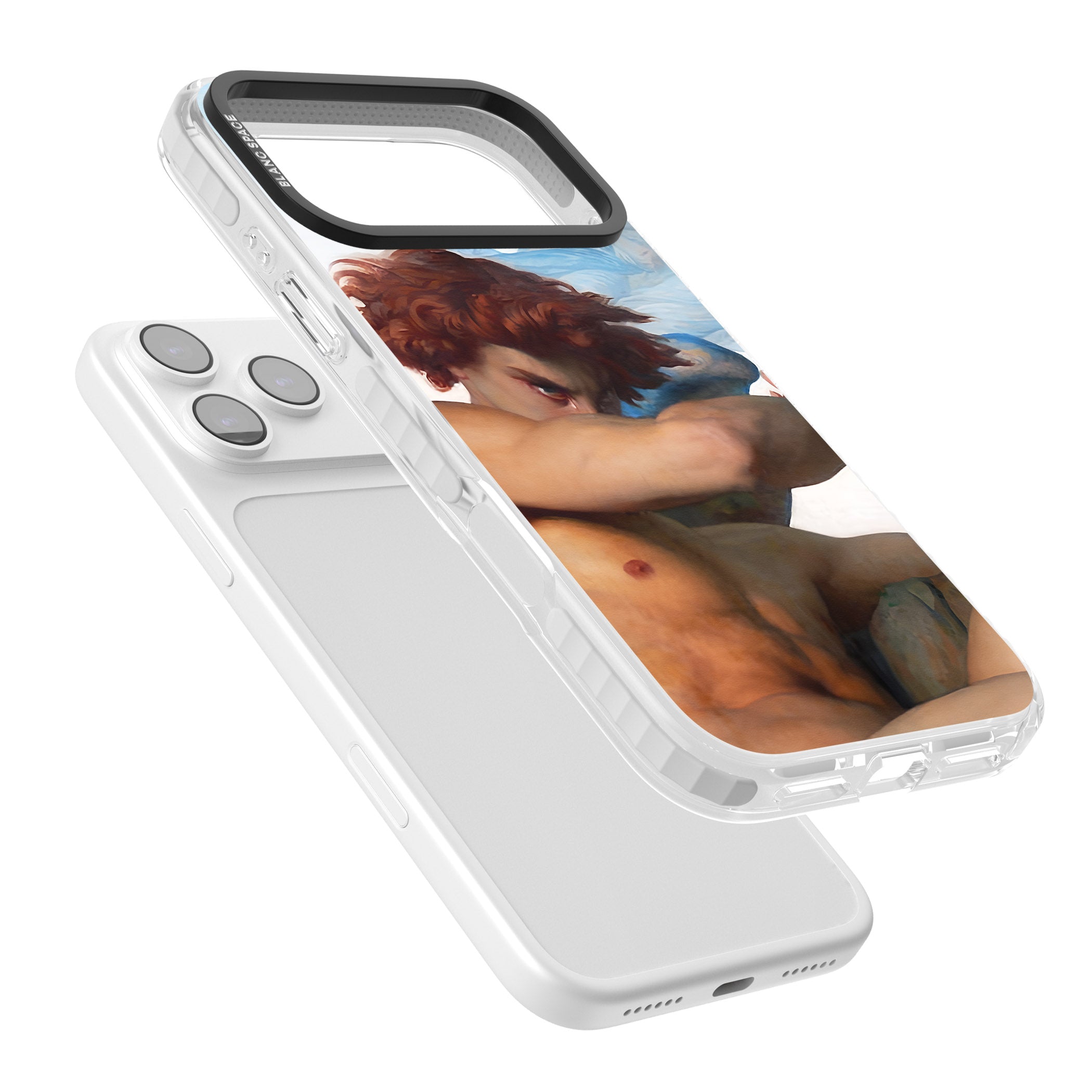 The Fallen Angel iPhone 17 Pro Max Impact Pro Clear Phone Case Colours