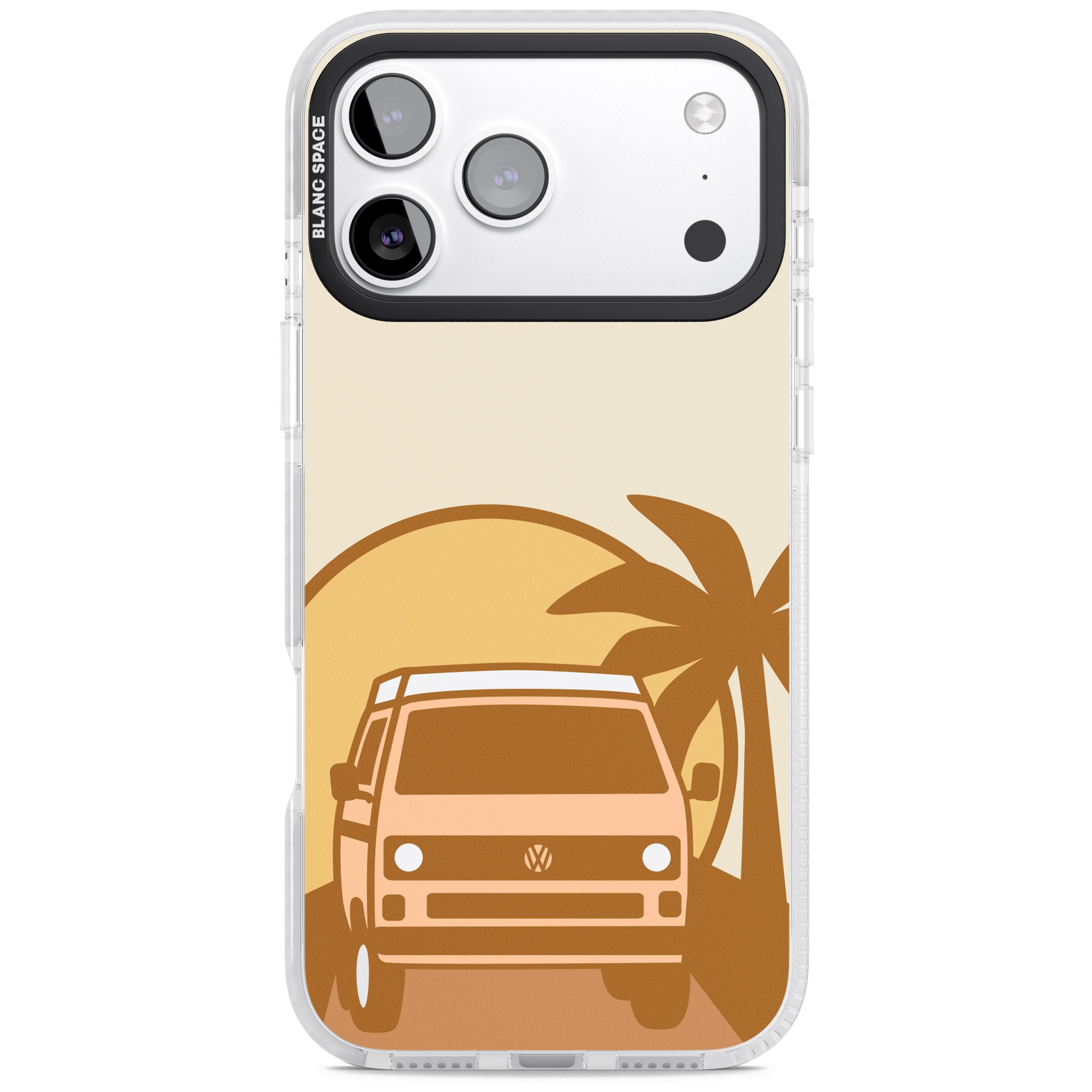 Sunset Van iPhone 17 Pro Max Impact Pro Clear Phone Case