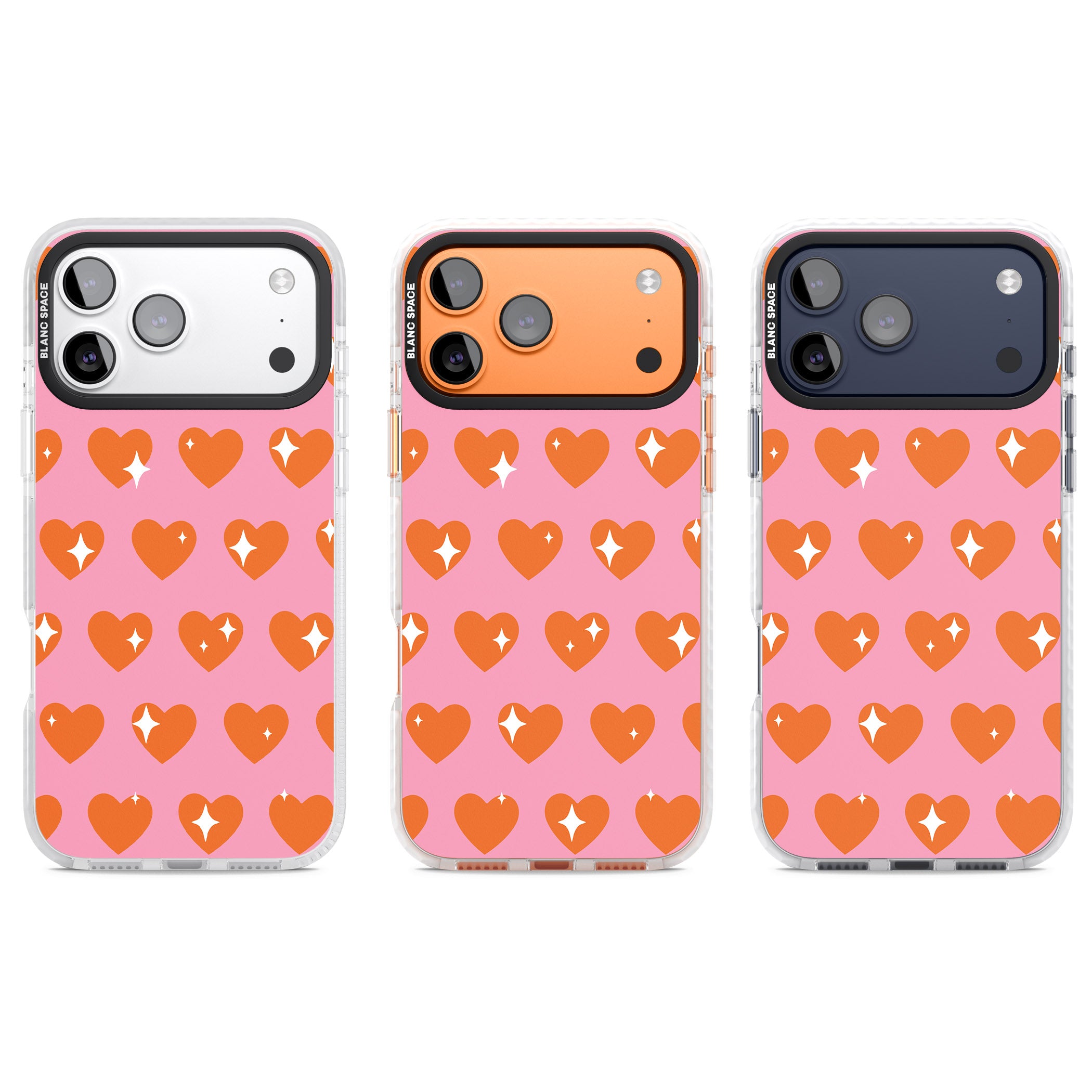 Sweet Hearts (Sunset) iPhone 17 Pro Impact Pro Clear Phone Case APT Impact Protection