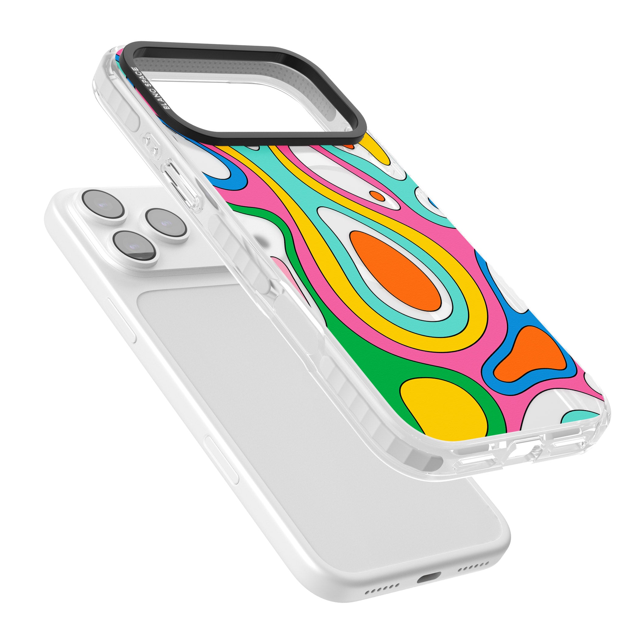 Dreams & Grooves iPhone 17 Pro Max Impact Pro Clear Phone Case Colours
