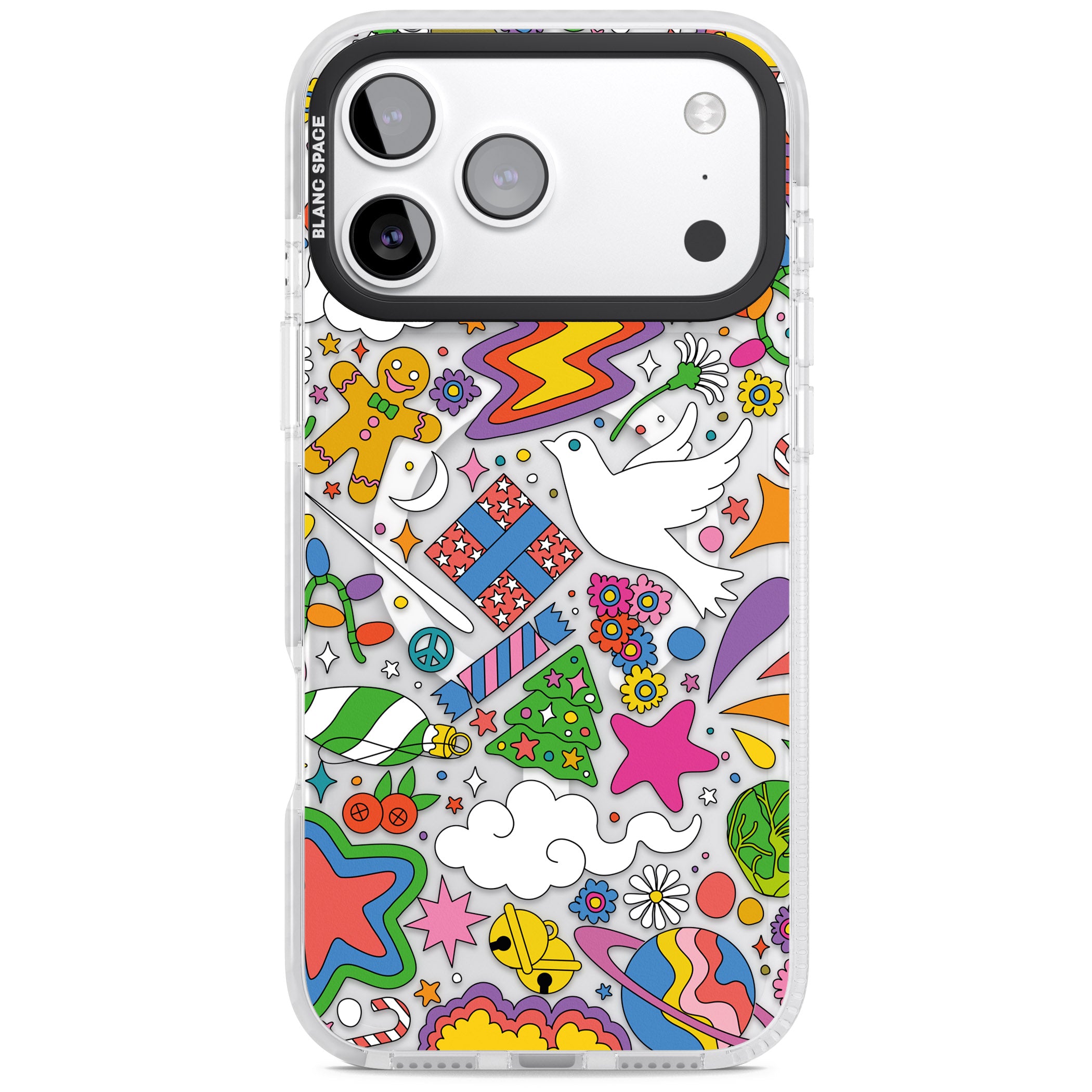 Whimsical Wonderland iPhone 17 Pro Max Impact Pro Clear Phone Case