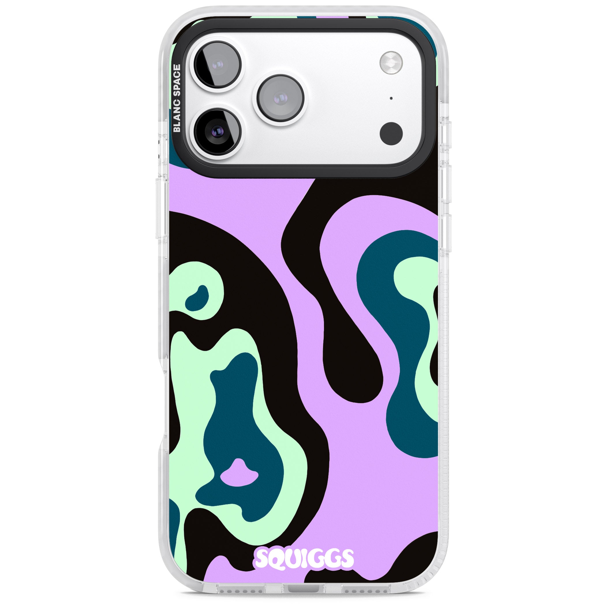 Purple River iPhone 17 Pro Max Impact Pro Clear Phone Case