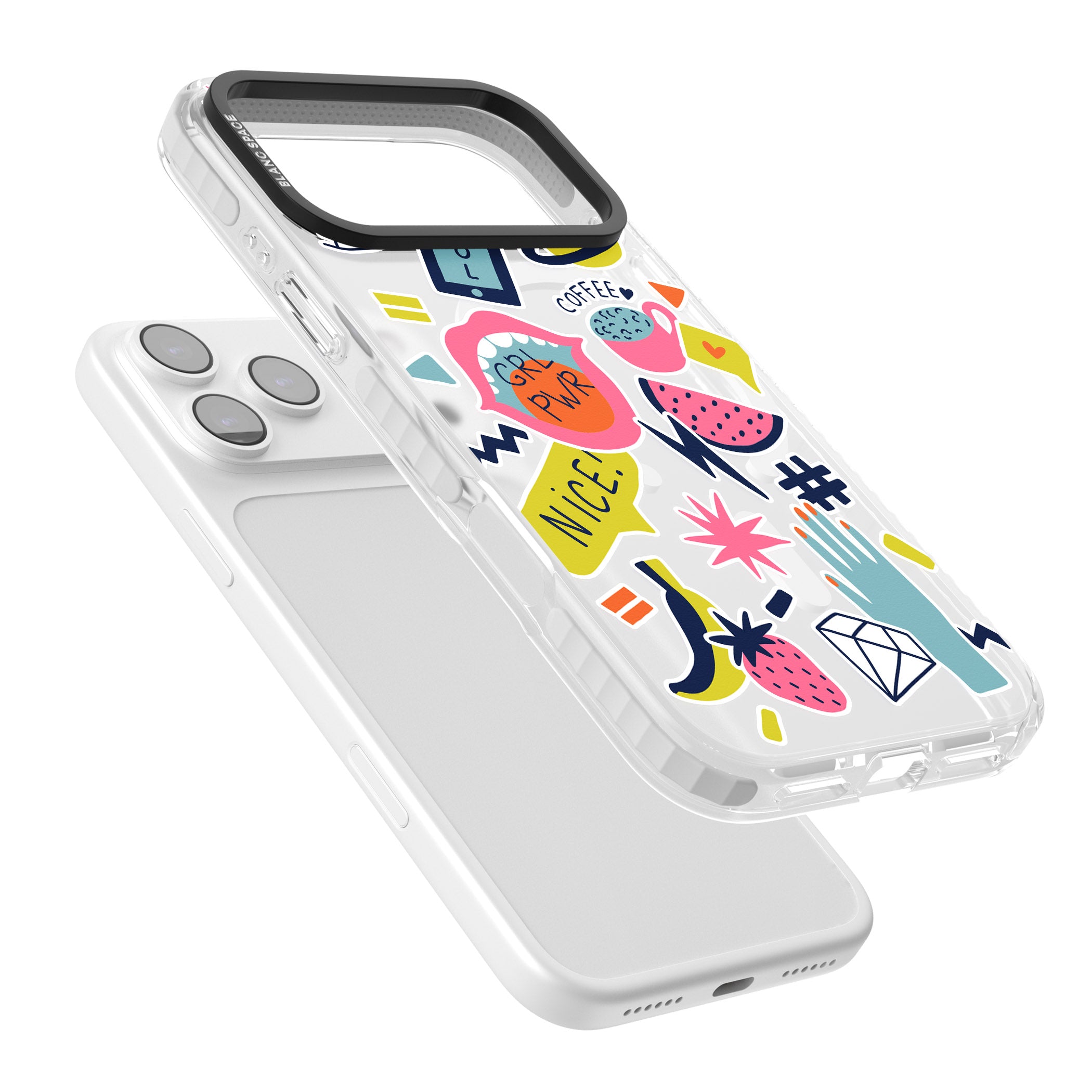 Grl Pwr iPhone 17 Pro Max Impact Pro Clear Phone Case Colours