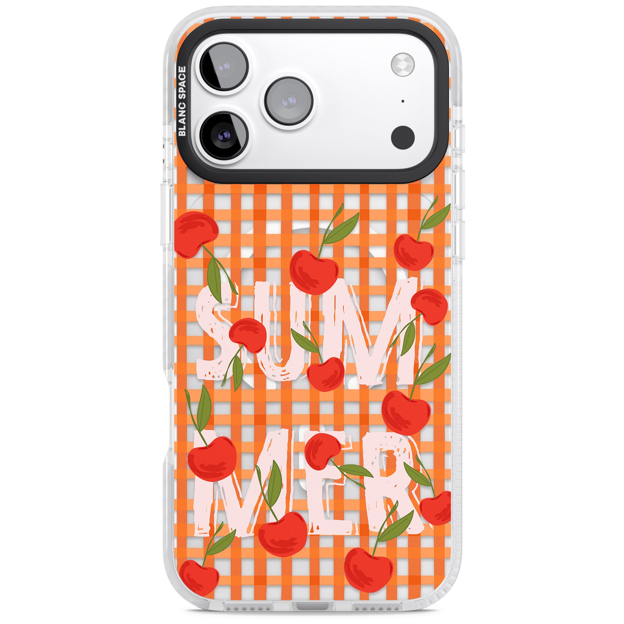 Summer Tomatoes iPhone 17 Pro Max Impact Pro Clear Phone Case