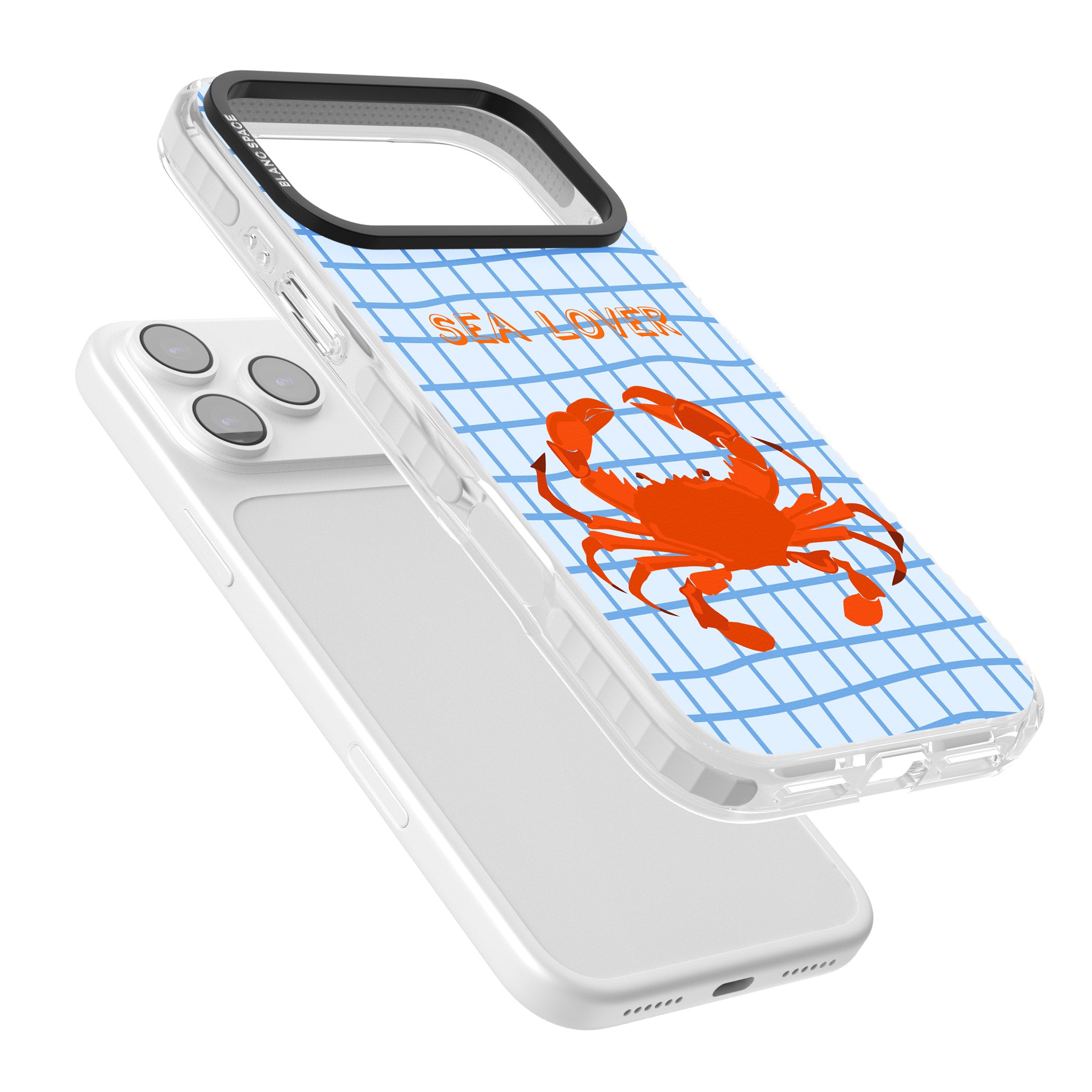 Sea Lover iPhone 17 Pro Max Impact Pro Clear Phone Case Colours