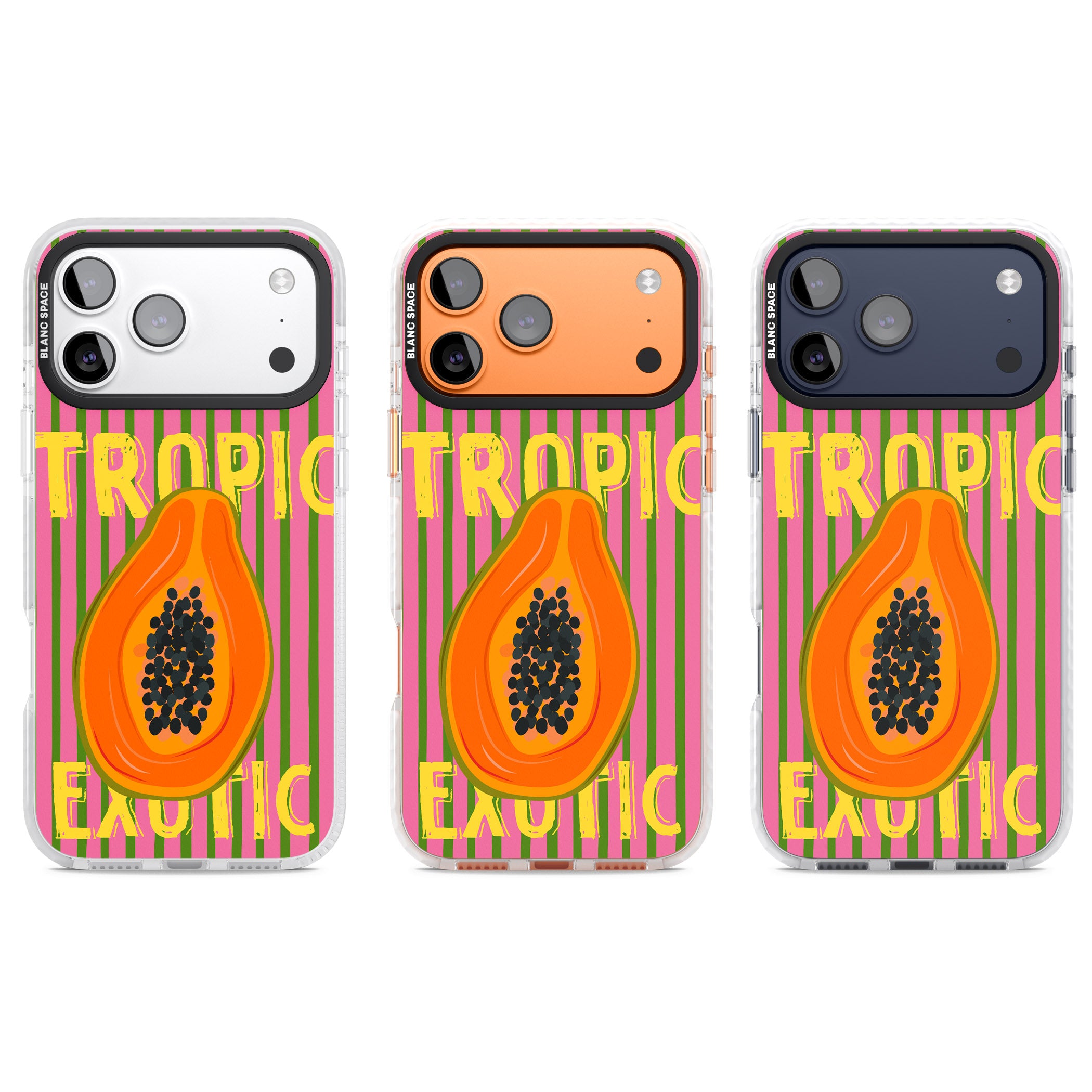 Tropic Exotic iPhone 17 Pro Impact Pro Clear Phone Case APT Impact Protection