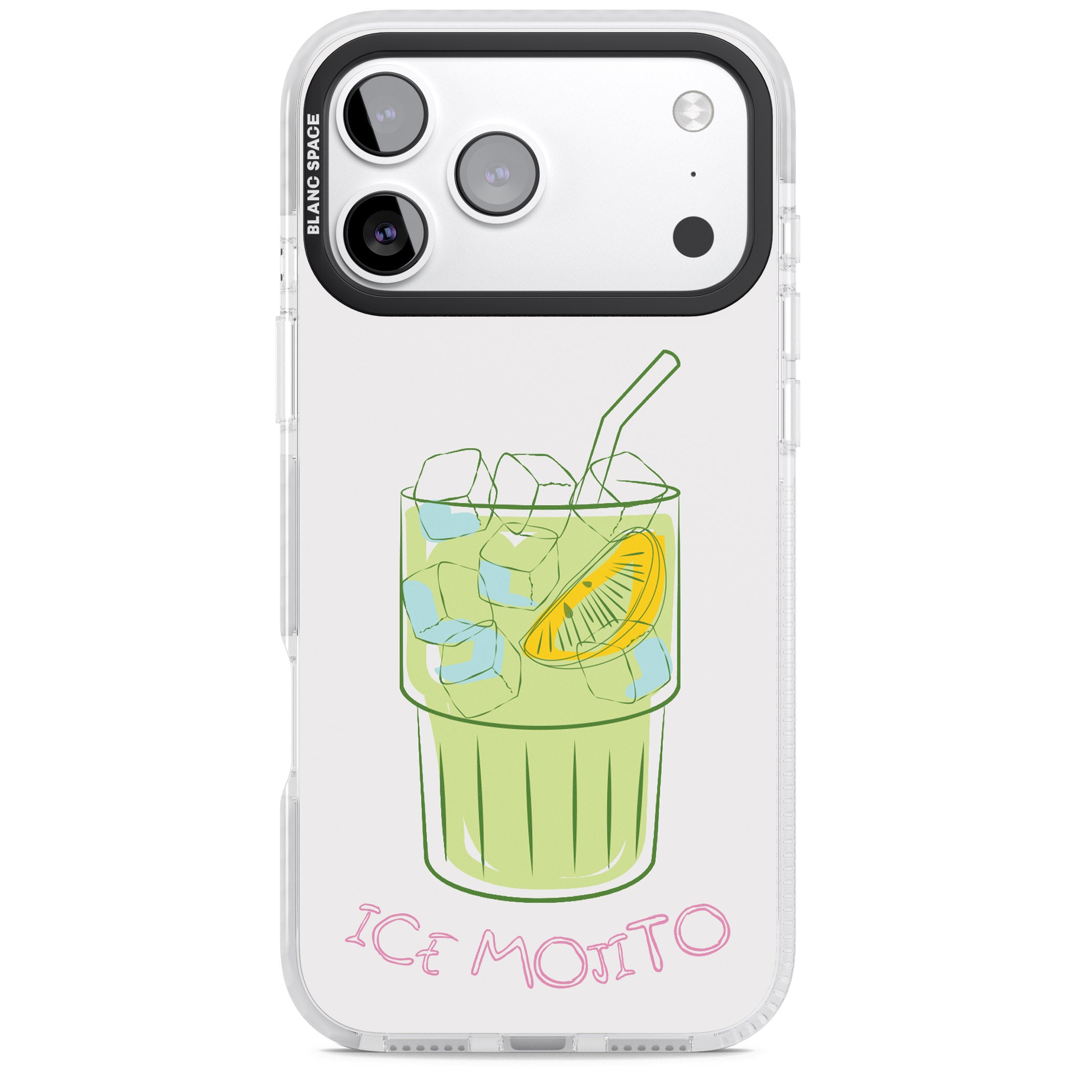 Ice Mojito iPhone 17 Pro Max Impact Pro Clear Phone Case