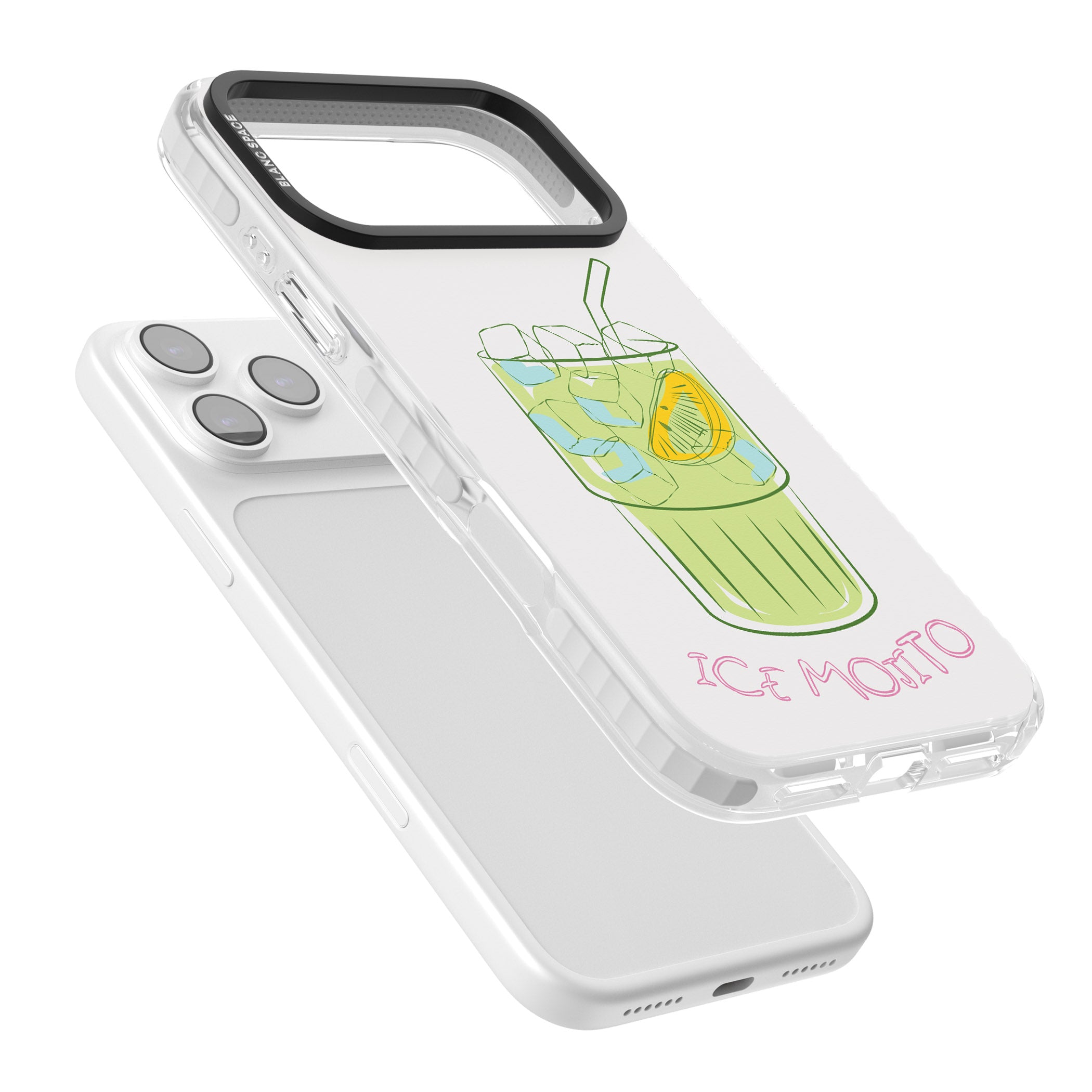 Ice Mojito iPhone 17 Pro Max Impact Pro Clear Phone Case Colours