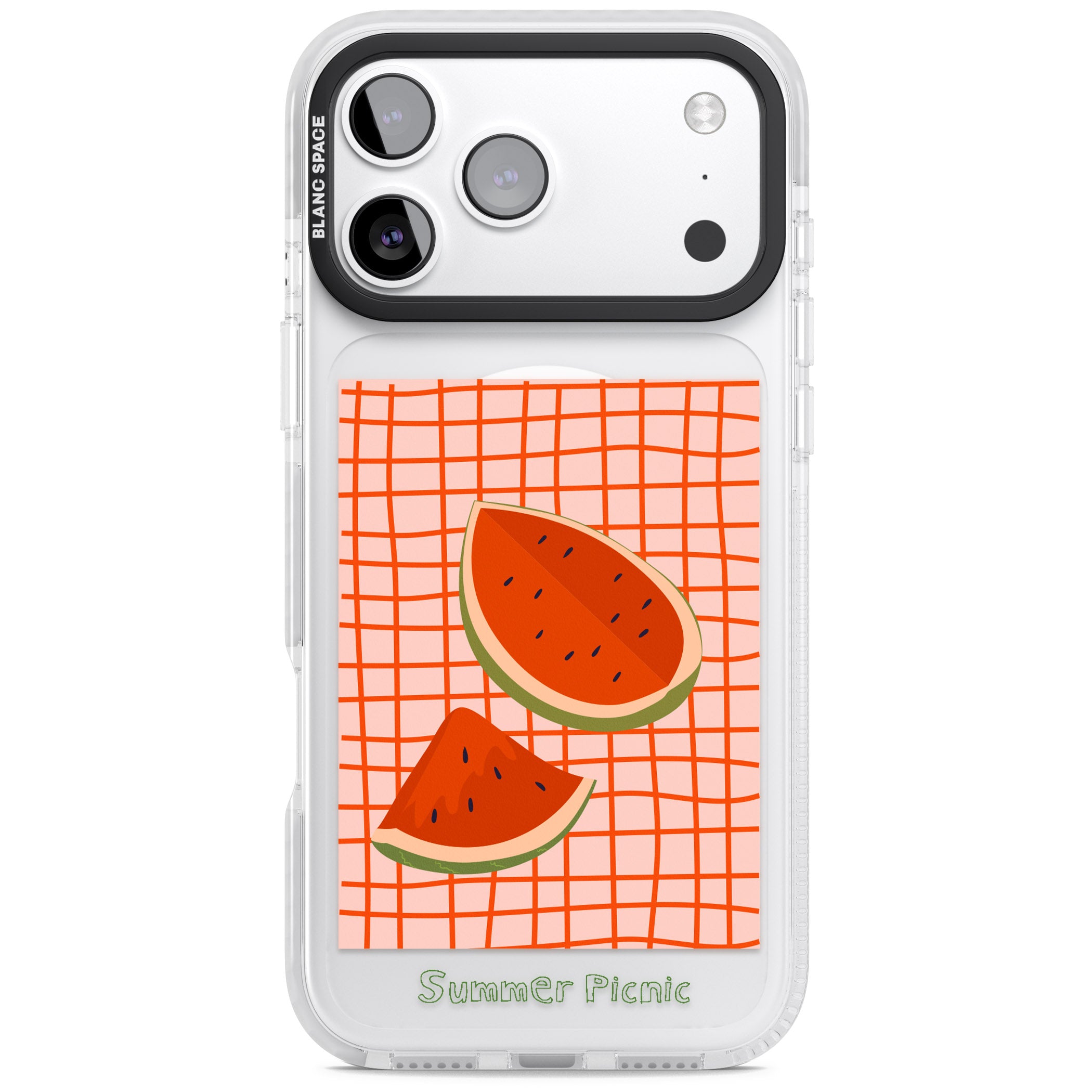 Summer Picnic iPhone 17 Pro Max Impact Pro Clear Phone Case