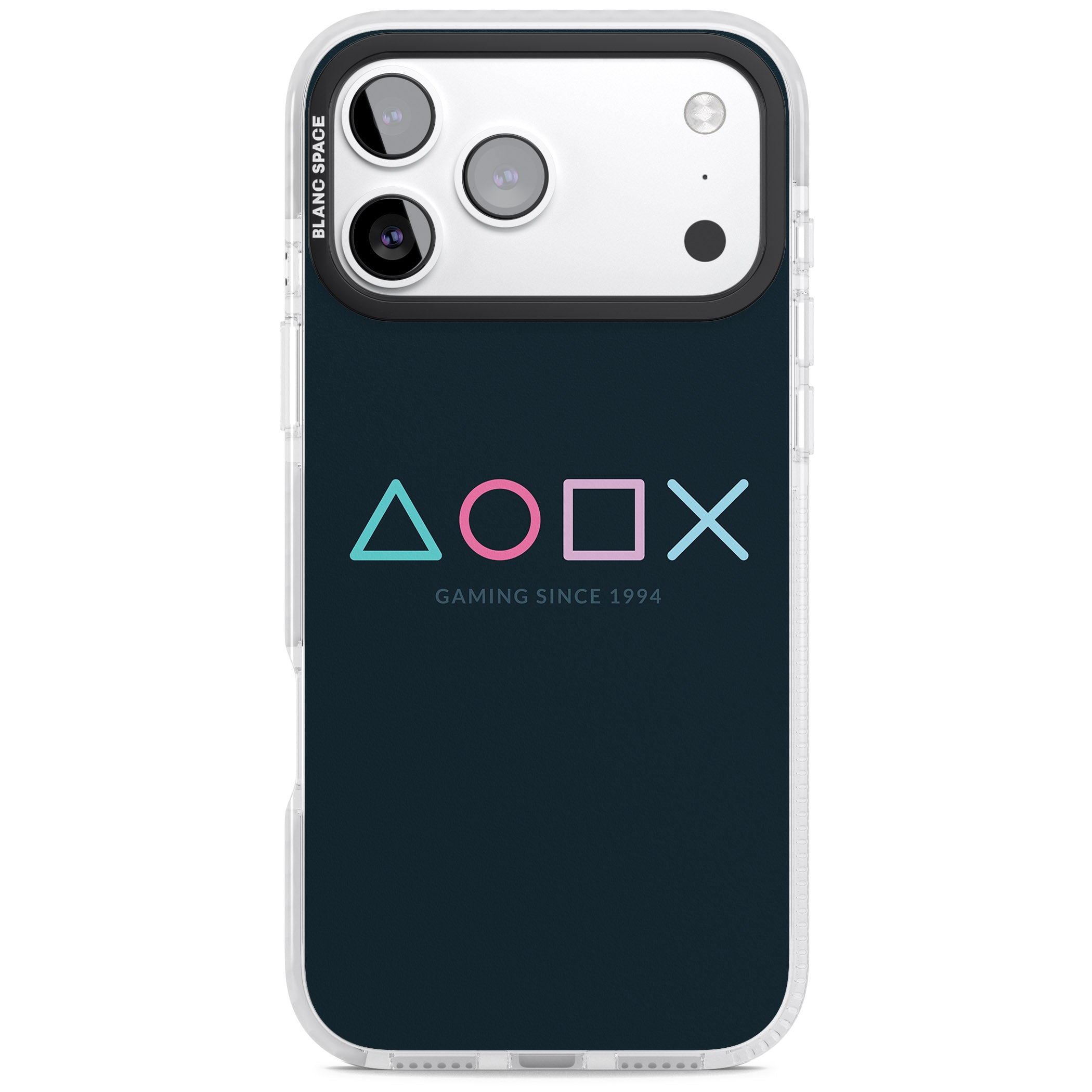 Gaming Since 1994 Station iPhone 17 Pro Max Impact Pro Clear Phone Case