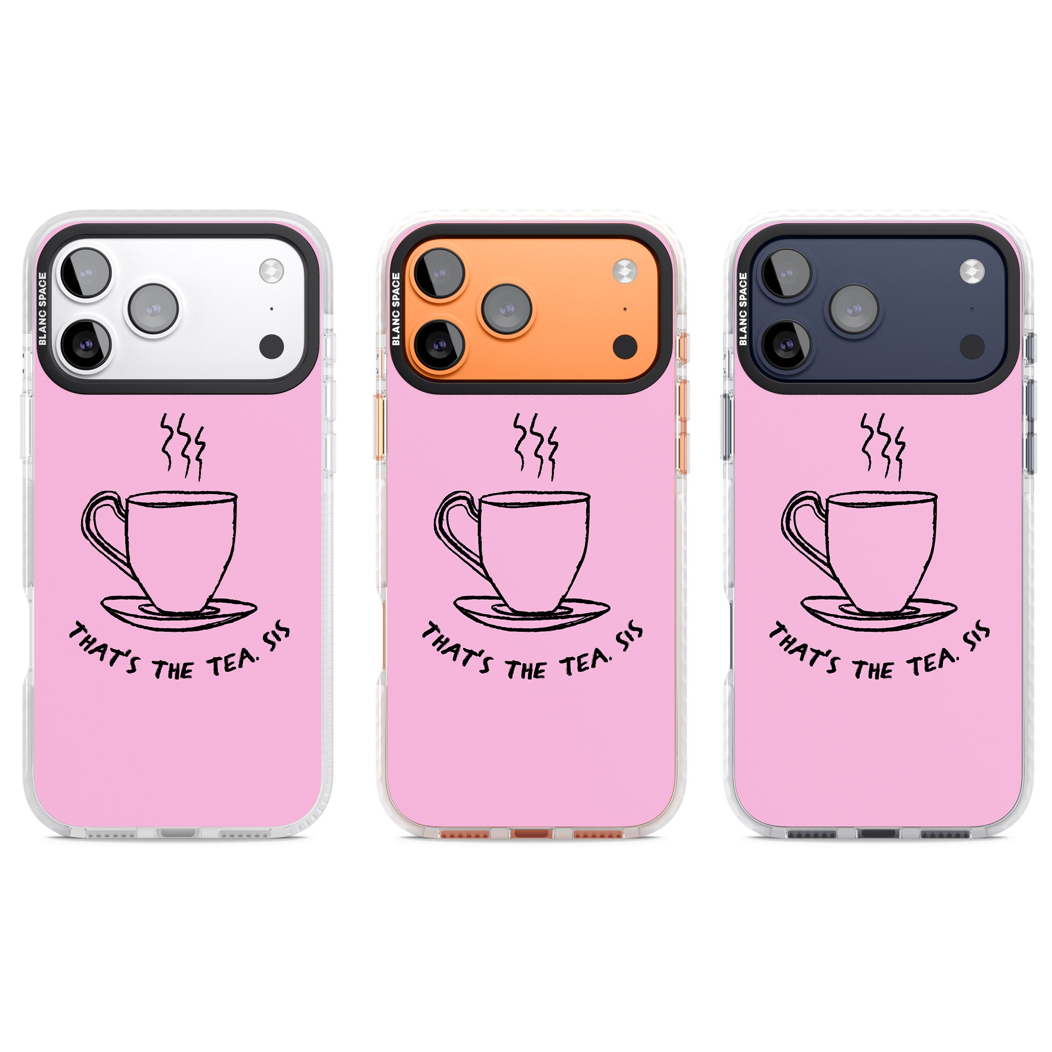 That'S The Tea Sis iPhone 17 Pro Impact Pro Clear Phone Case APT Impact Protection