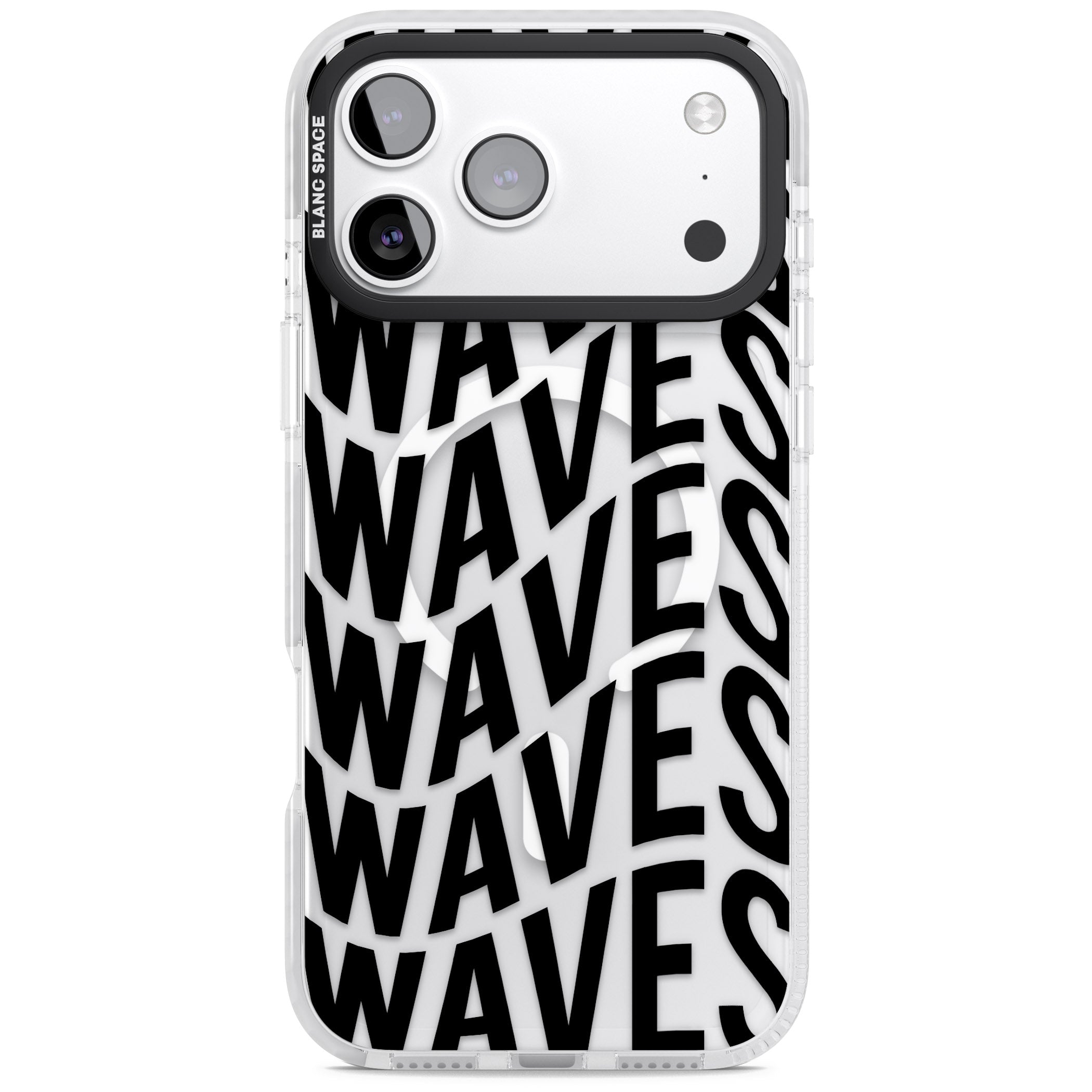 Waves iPhone 17 Pro Max Impact Pro Clear Phone Case