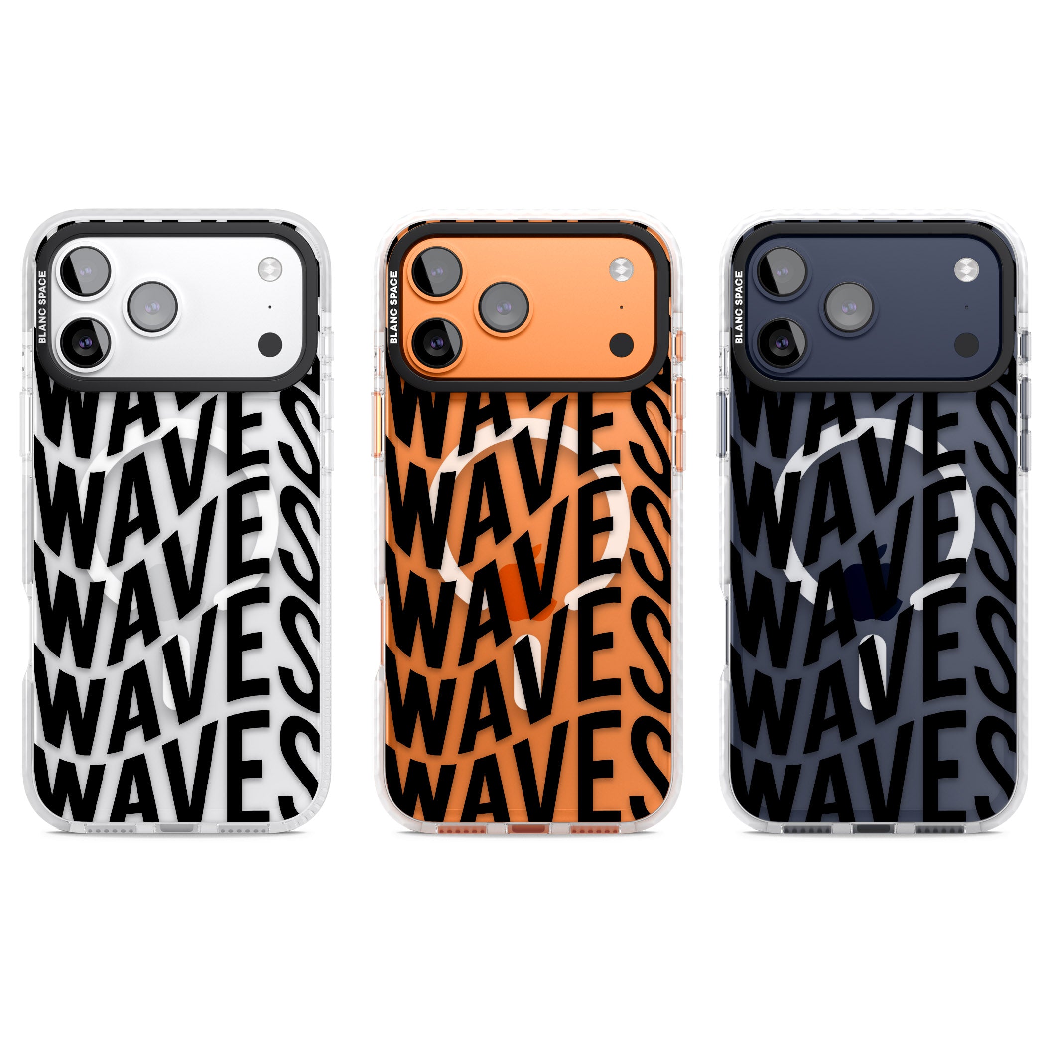 Waves iPhone 17 Pro Impact Pro Clear Phone Case APT Impact Protection