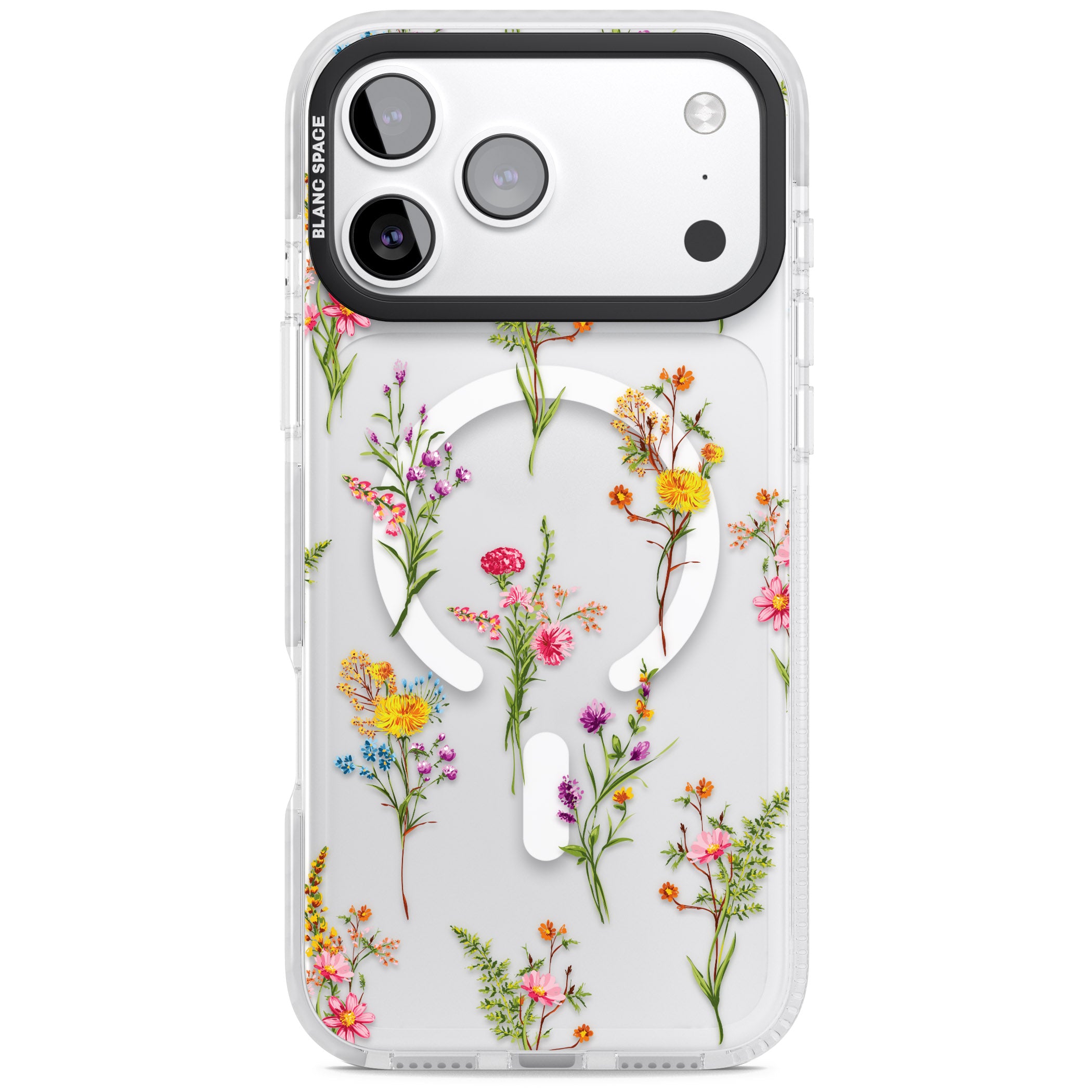 Picked Wildflowers iPhone 17 Pro Max Impact Pro Clear Phone Case