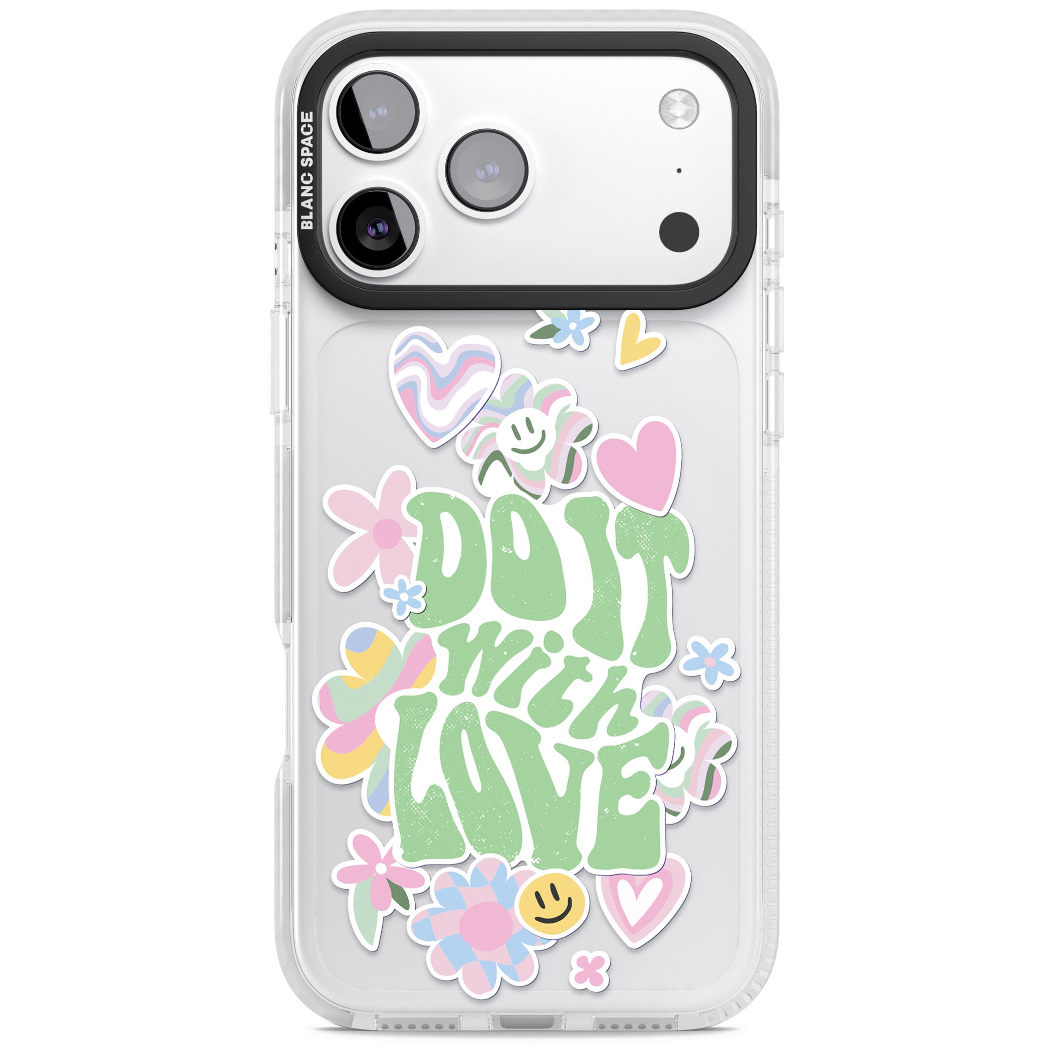 Do It With Love iPhone 17 Pro Max Impact Clear Phone Case