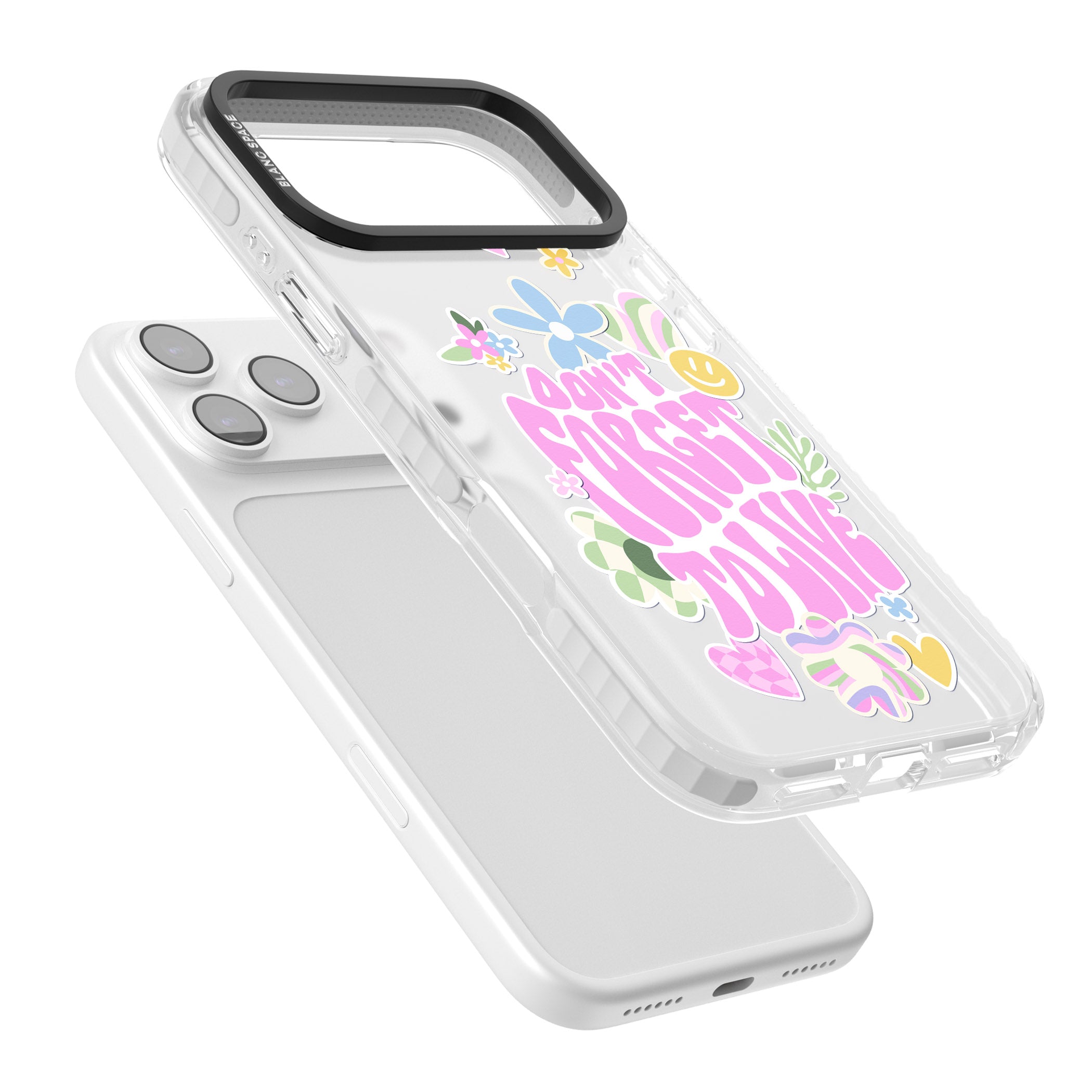 Don'T Forget To Live iPhone 17 Pro Max Impact Clear Phone Case Colours