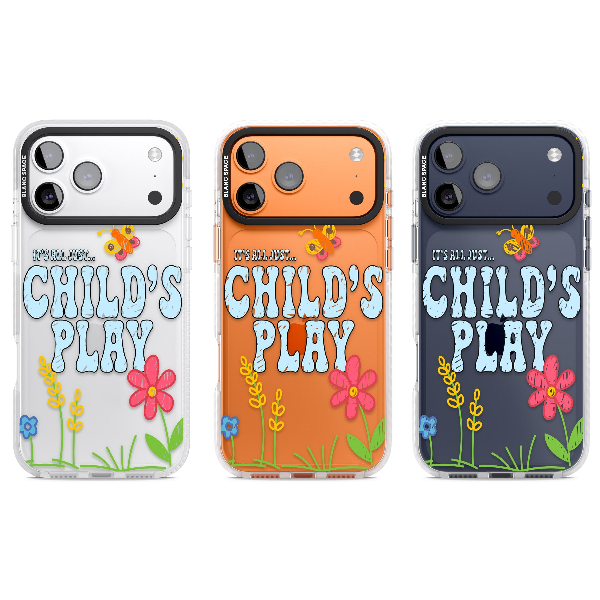 Child'S Play iPhone 17 Pro Impact Clear Phone Case APT Impact Protection