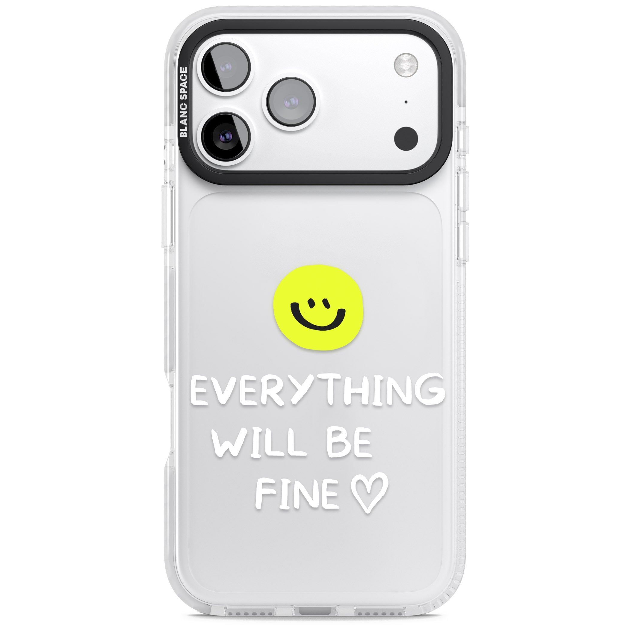 Everything Will Be Fine iPhone 17 Pro Max Impact Clear Phone Case