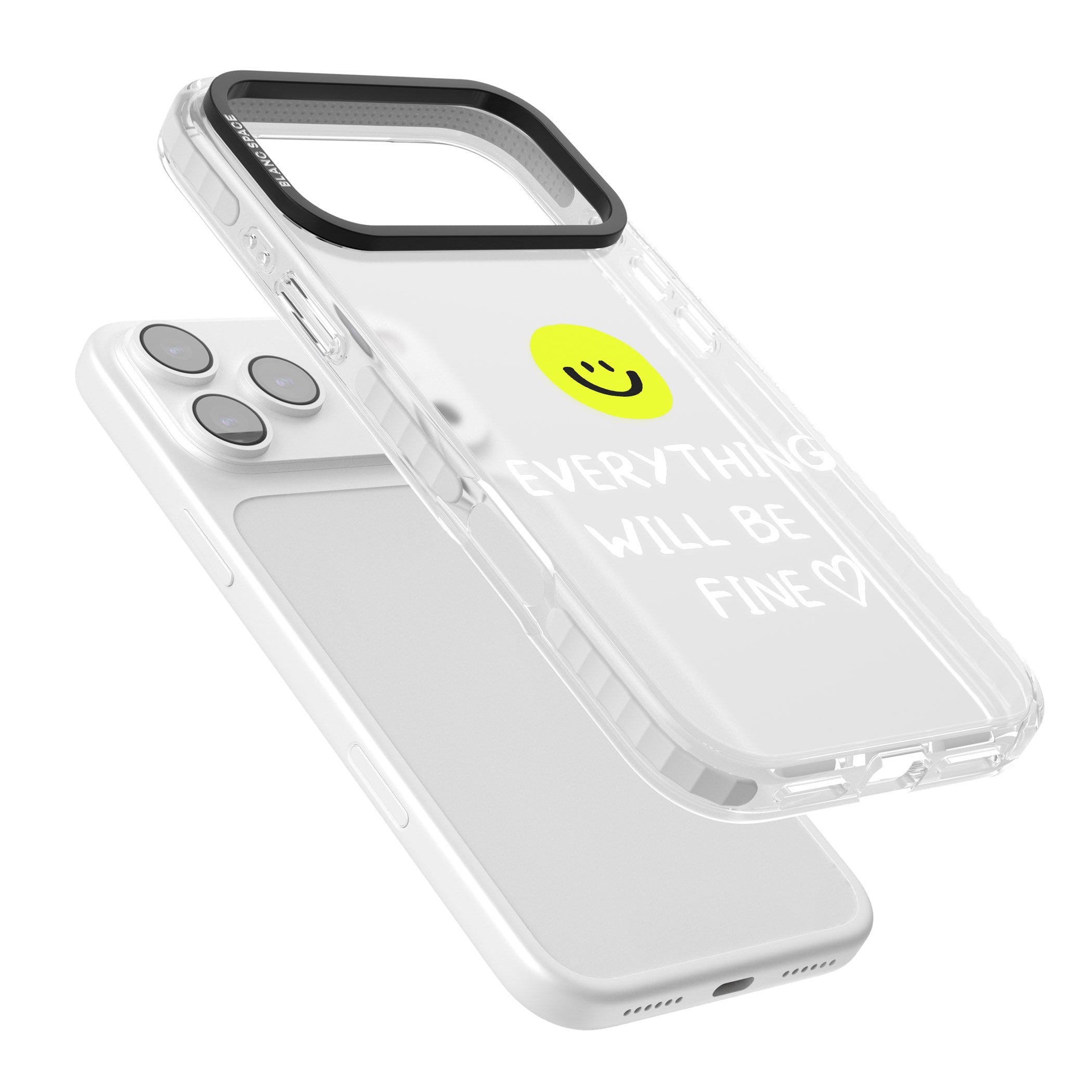 Everything Will Be Fine iPhone 17 Pro Max Impact Clear Phone Case Colours