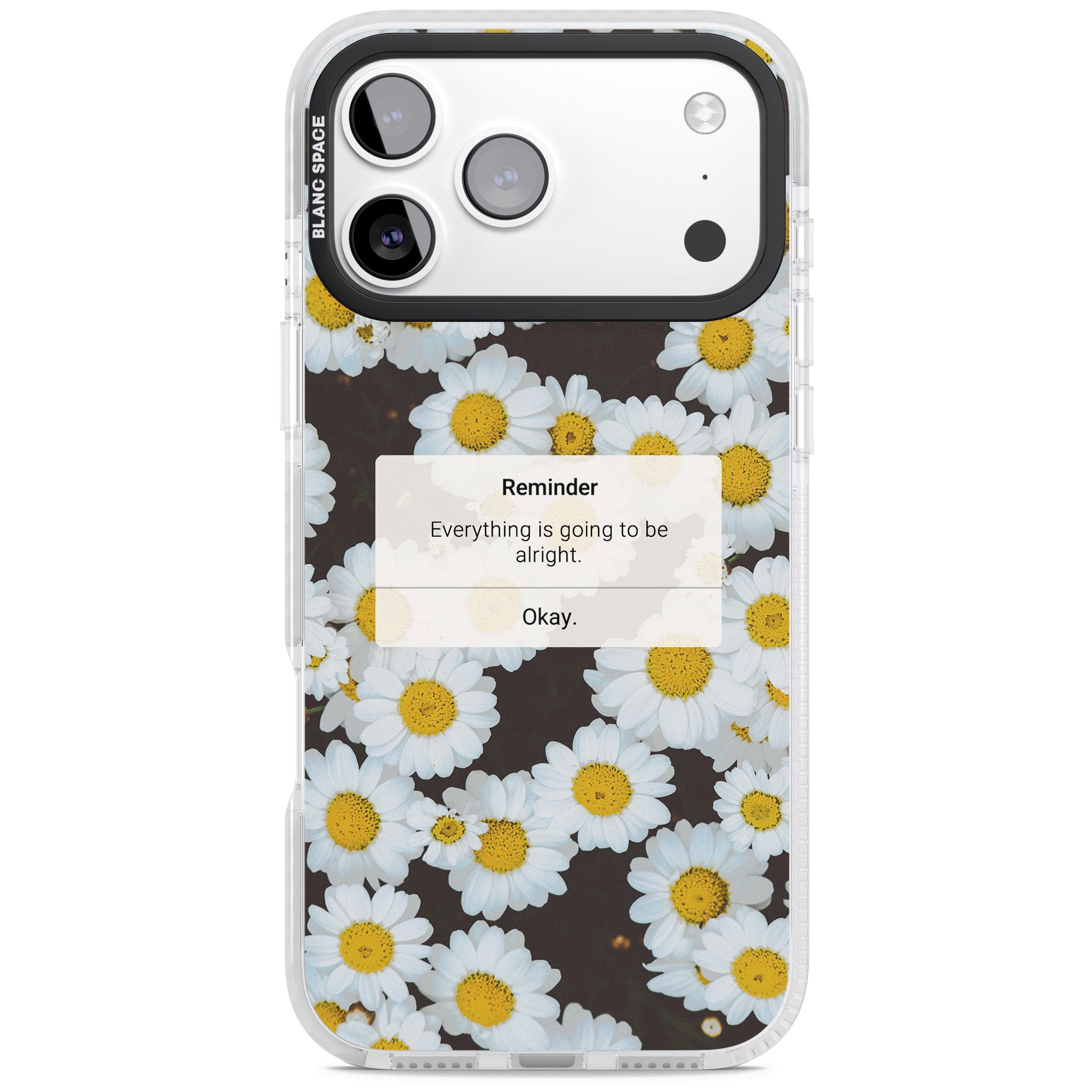 Daisy Reminder iPhone 17 Pro Max Impact Clear Phone Case