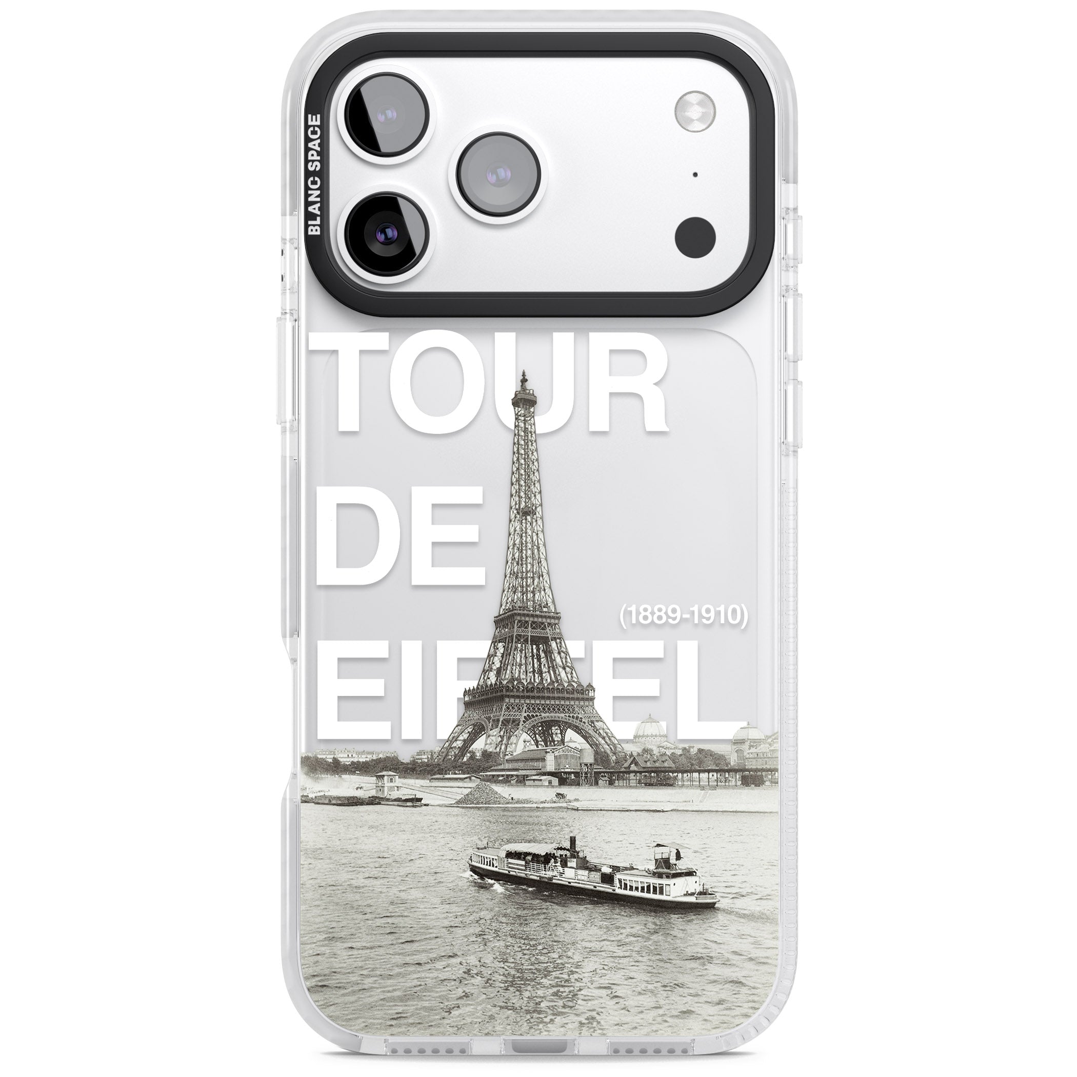 Tour De Eiffel iPhone 17 Pro Max Impact Clear Phone Case