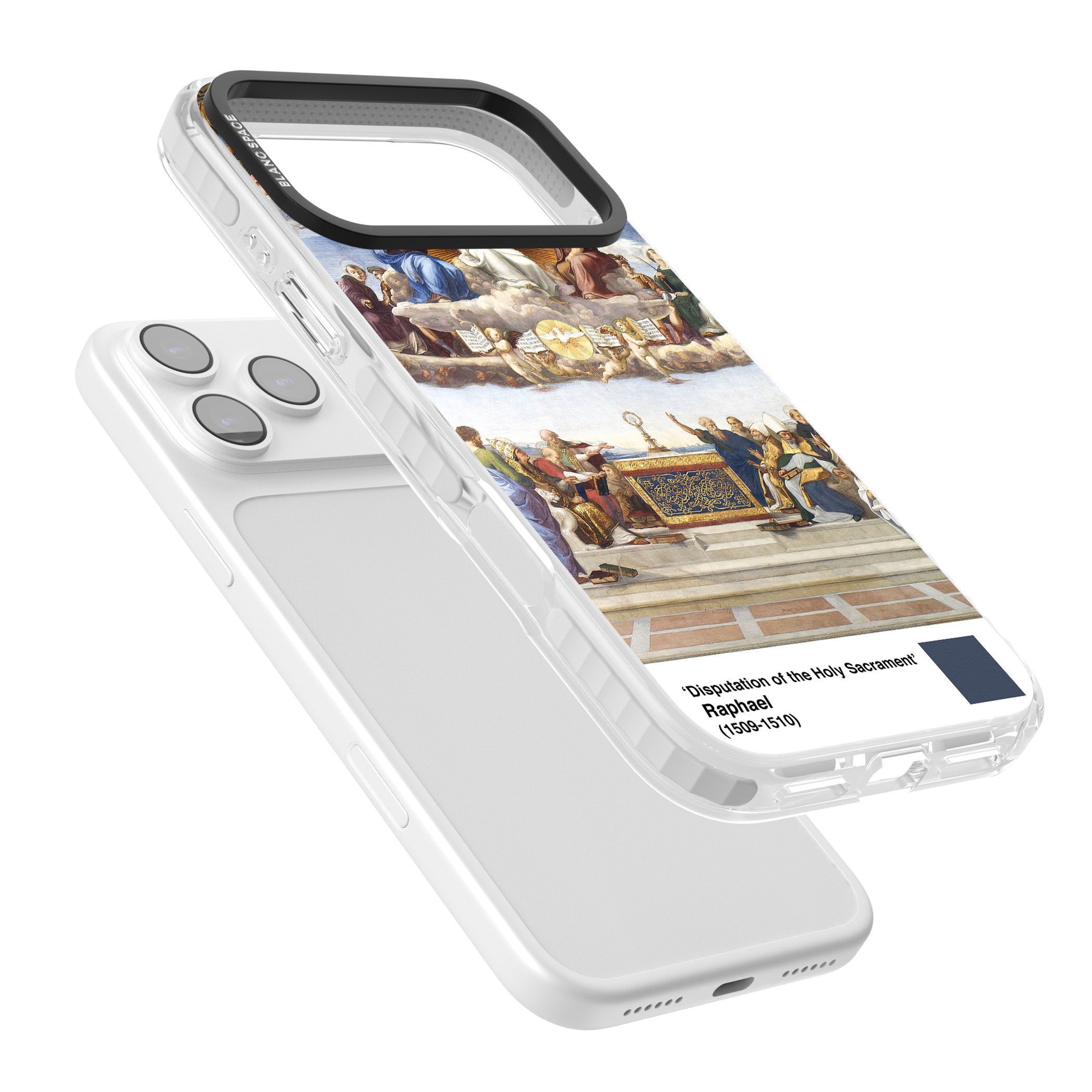 Disputation Of The Holy Sacrament iPhone 17 Pro Max Impact Clear Phone Case Colours