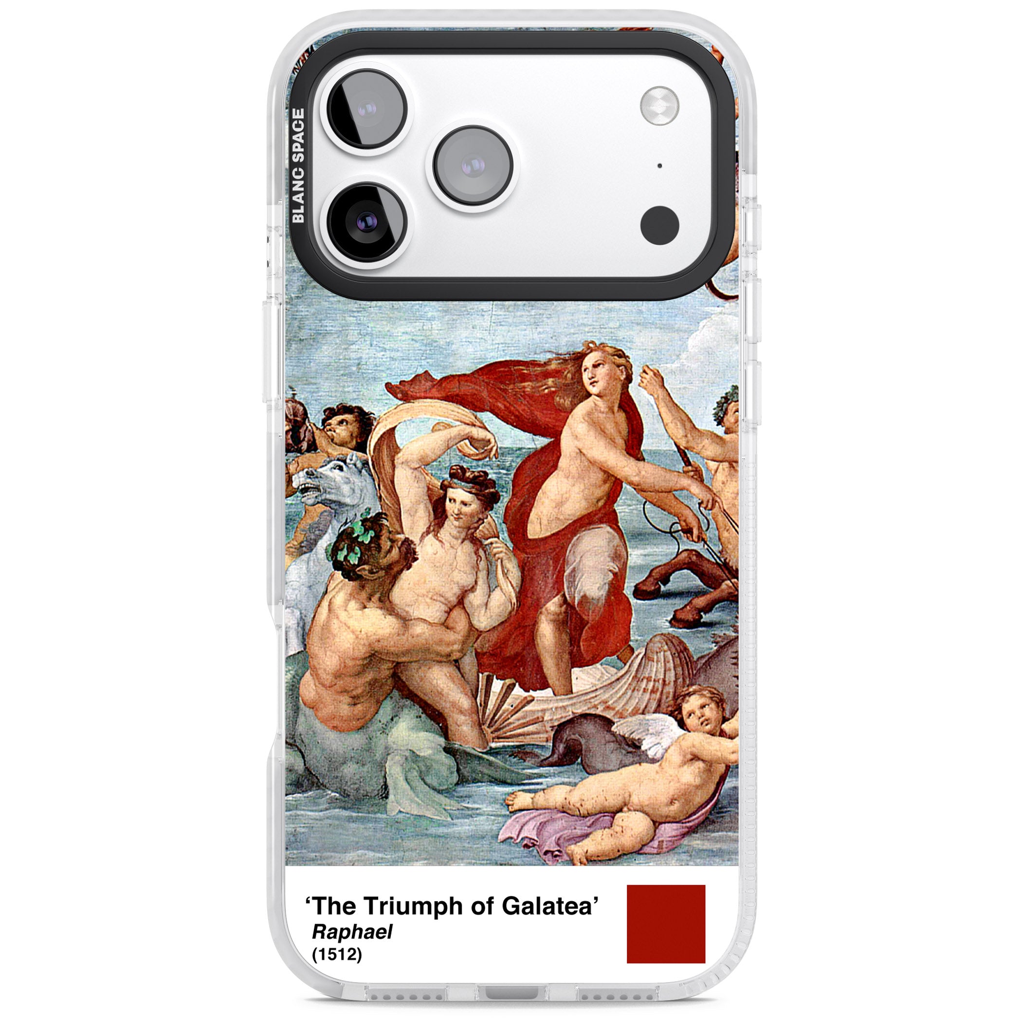 The Triumph Of Galatea iPhone 17 Pro Max Impact Clear Phone Case
