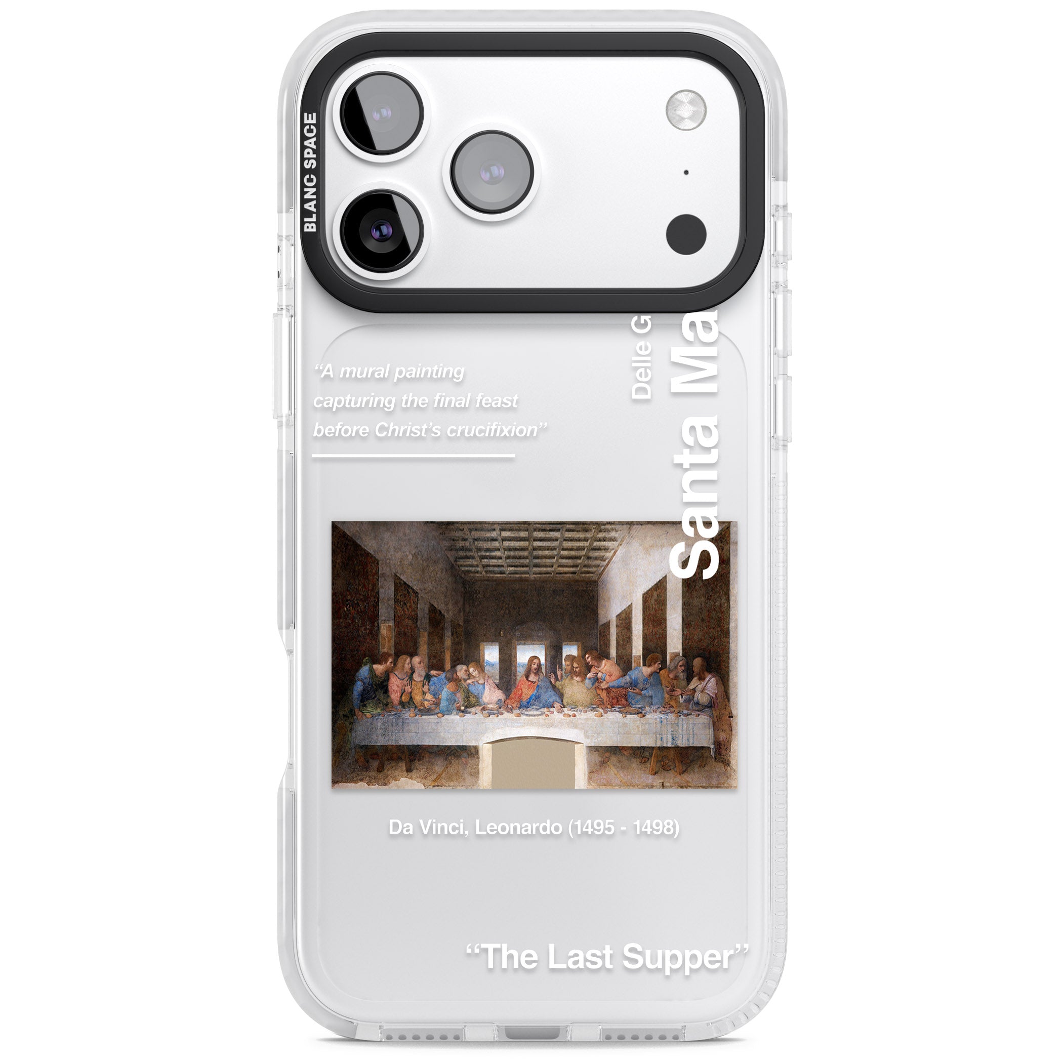 The Last Supper iPhone 17 Pro Max Impact Clear Phone Case
