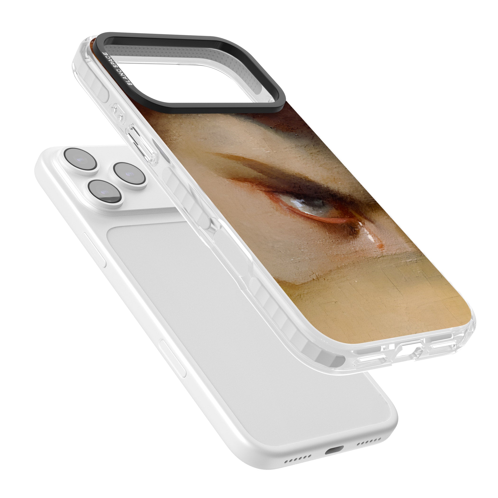 Fallen Angel iPhone 17 Pro Max Impact Clear Phone Case Colours